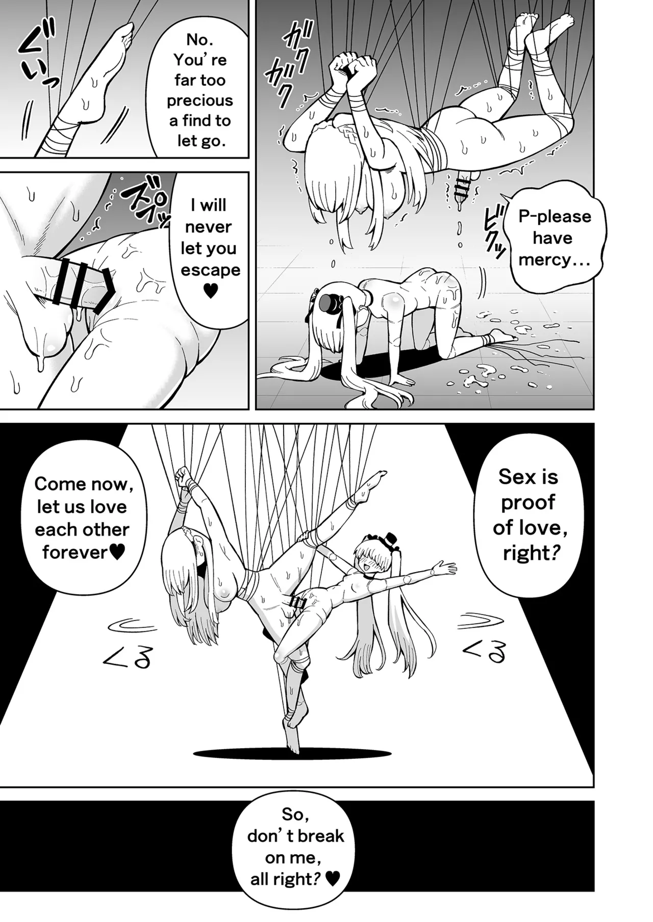[Hitsumabushi]Futanari Priest Clarice to Akuryoukan | Futanari Priest Clarice and Phantom Masion[English] Page 48