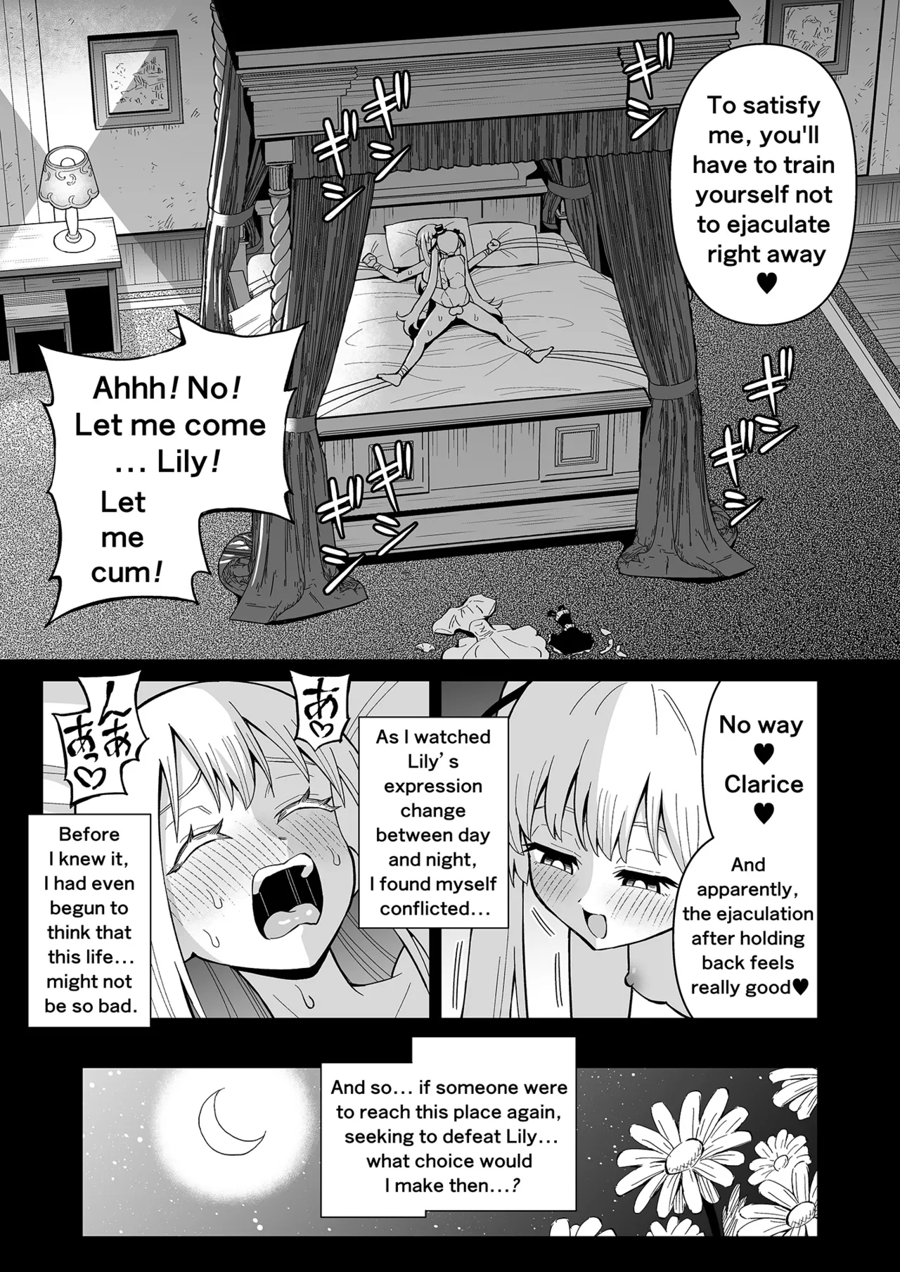 [Hitsumabushi]Futanari Priest Clarice to Akuryoukan | Futanari Priest Clarice and Phantom Masion[English] Page 50