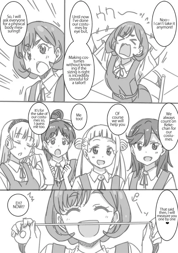 [Otono Natsu]Shintai Sokutei Manga | Body Measurements Manga(Love Live! Superstar!!) [English] Page 2
