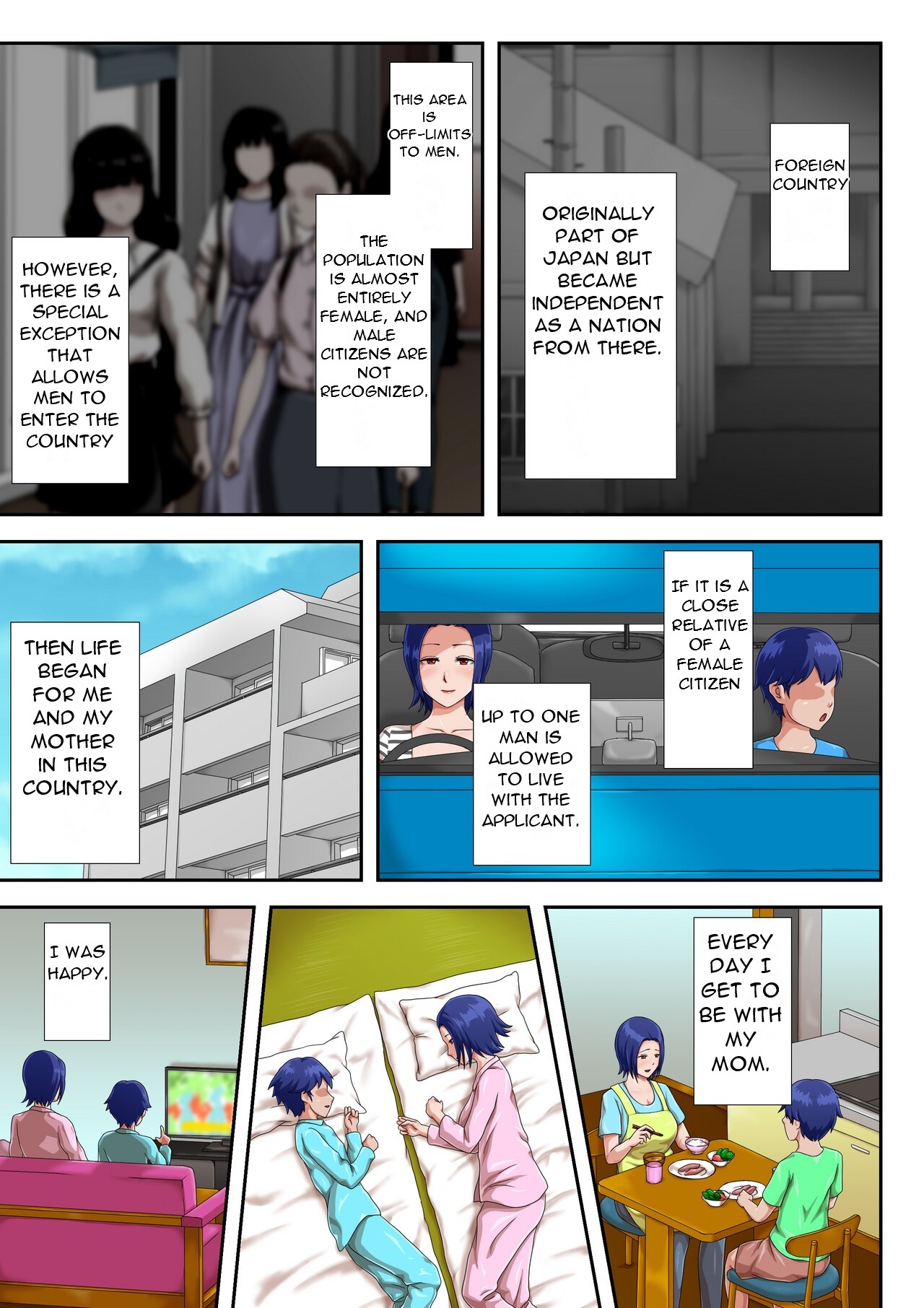 [Kumo no Ito]Boshi Koubi Shinai to Sumenai Tokoro | A Place Where You Can't Live Unless You Have Sex With Your Mother[English] [DarklordMTLs] Page 8