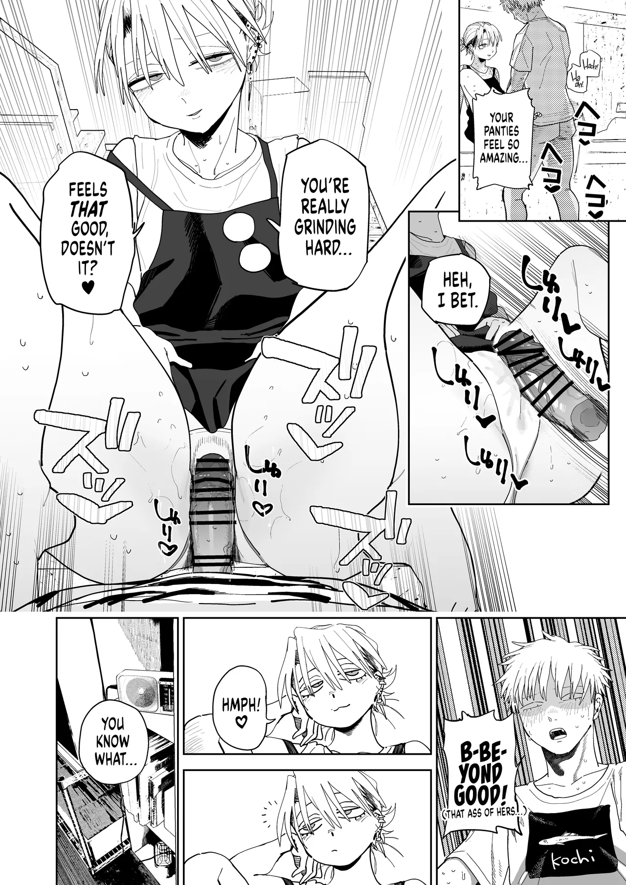 [Denki Neko (Toku)]Dekaketsu PowerHara Tenchou ni Shiboraretai! | I Want My Thick, Power-tripping Manager to Wring Me Dry![English] [Suizokukan] [Digital] Page 41
