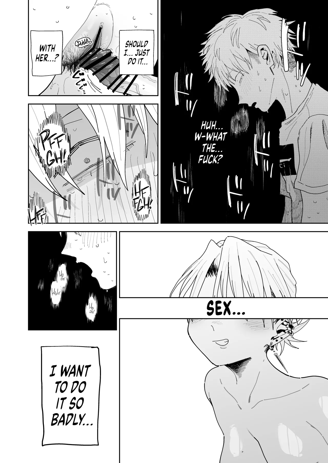 [Denki Neko (Toku)]Dekaketsu PowerHara Tenchou ni Shiboraretai! | I Want My Thick, Power-tripping Manager to Wring Me Dry![English] [Suizokukan] [Digital] Page 47