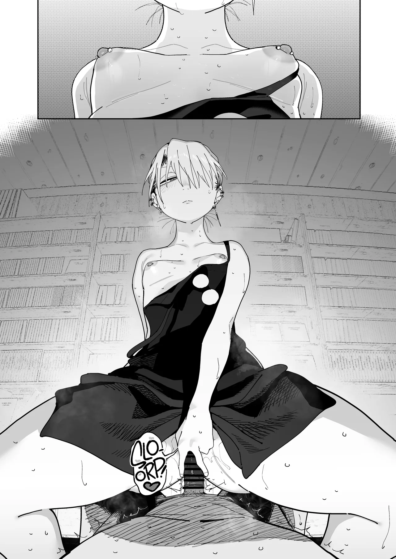 [Denki Neko (Toku)]Dekaketsu PowerHara Tenchou ni Shiboraretai! | I Want My Thick, Power-tripping Manager to Wring Me Dry![English] [Suizokukan] [Digital] Page 65