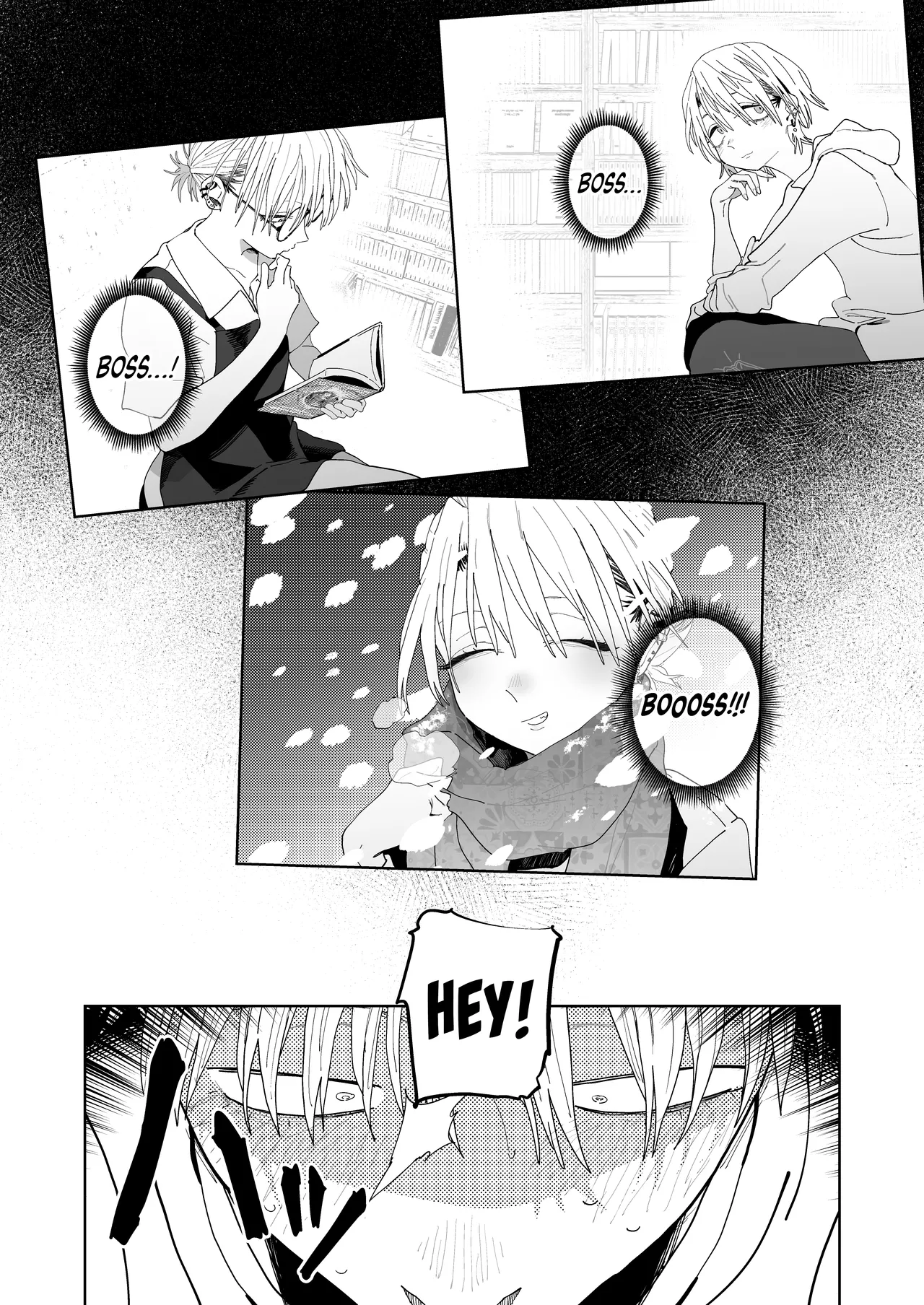 [Denki Neko (Toku)]Dekaketsu PowerHara Tenchou ni Shiboraretai! | I Want My Thick, Power-tripping Manager to Wring Me Dry![English] [Suizokukan] [Digital] Page 49