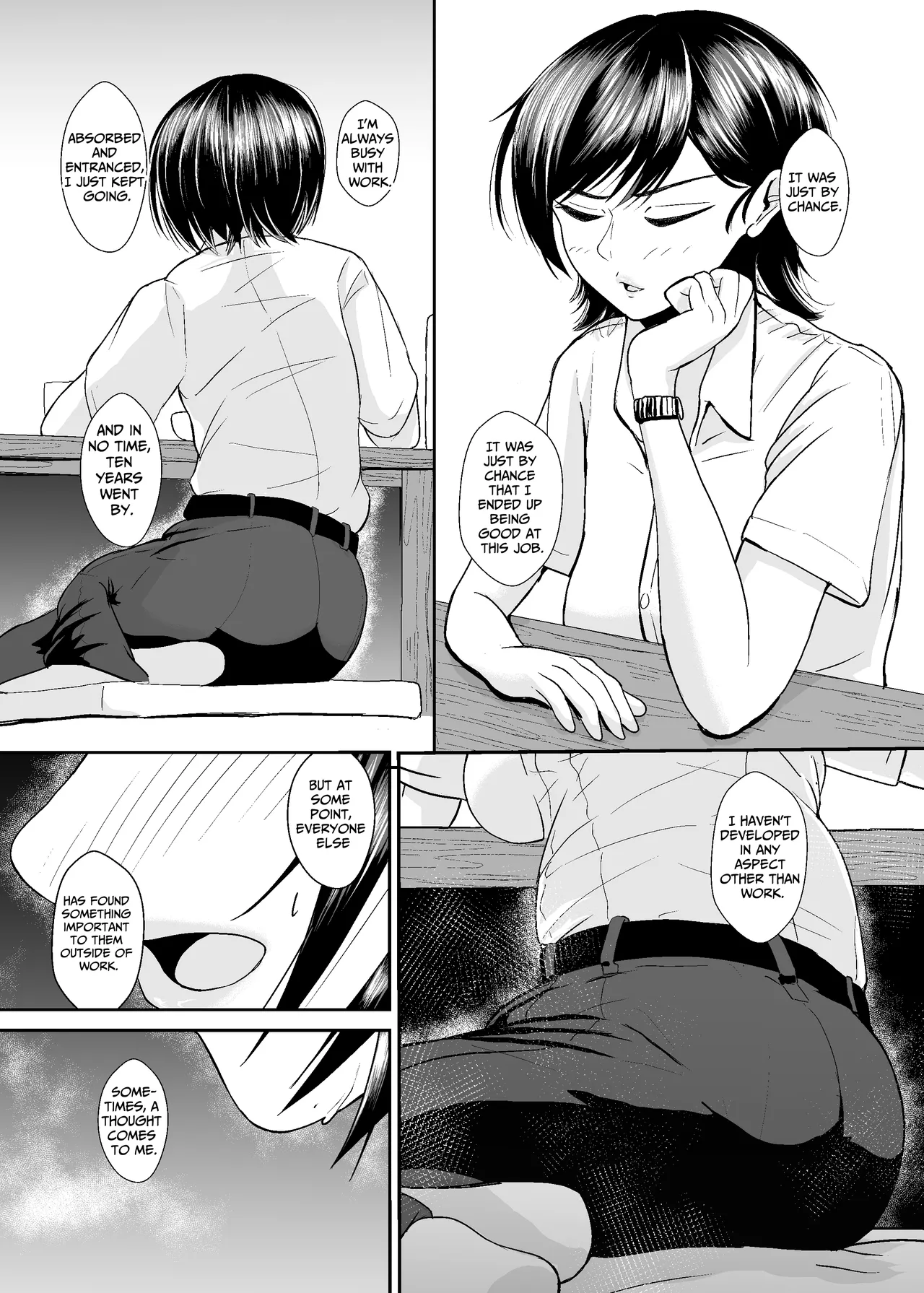 [AOI (Aoi)]Unmei no Hito ~Barikyari Zyoshi no Zeccho Haisetsu~ - Foul Mate ~Career Woman's Orgasmic Defecation~[English] [TsukiNet] [Digital] Page 9