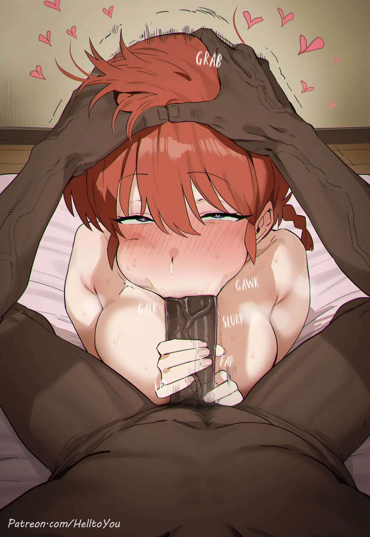 HellToYou -  [$10+ tier] Ranma-chan BBC Blowjob request + Extras(31 images) [AI Generated] Page 25