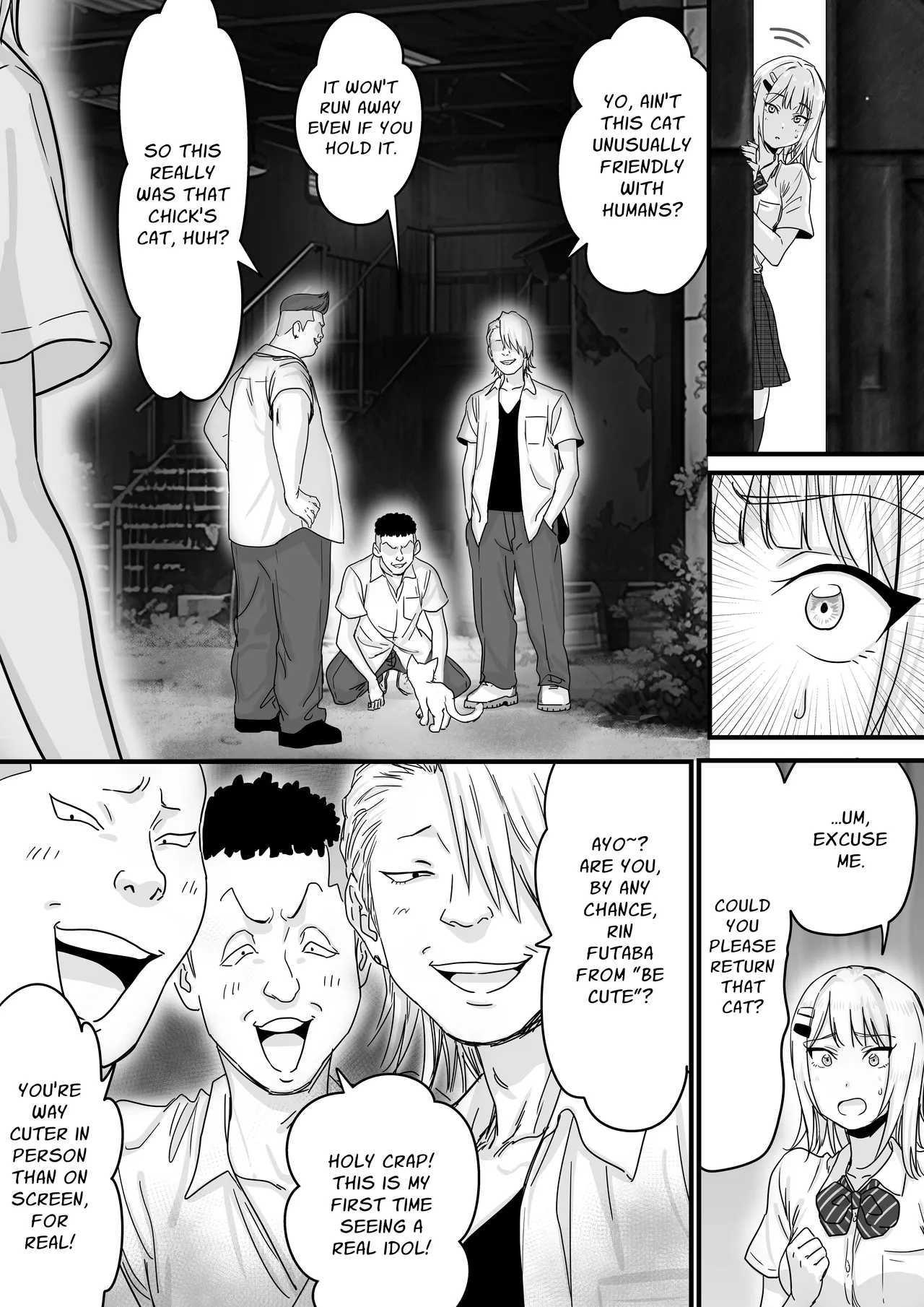 [P&I (Mel EX, Satsukimasu)]Idol wo Nugasete Nama Oppai wo Sarasaseru | Make An Idol Undress and Expose Her Titties[English] [Cunny Garden] Page 8