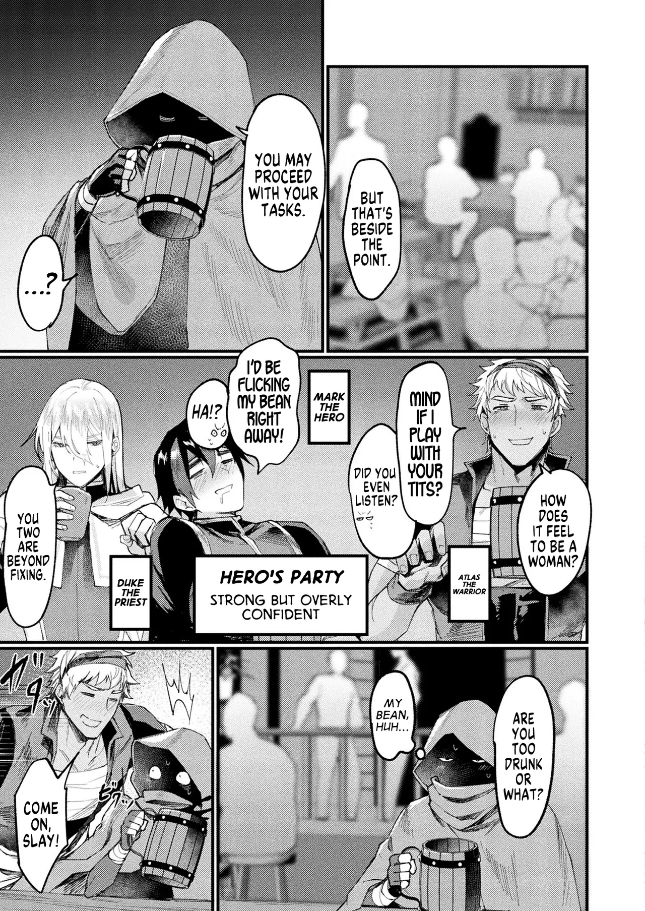 [Echigoya Takeru]Igyou Jotaika-den -Jouhouya- Zenpen | Tales of Bizarre Feminizations -Informant- pt.1/2(COMIC Unreal 2024-02 Vol. 107) [English] [GTF] Page 3
