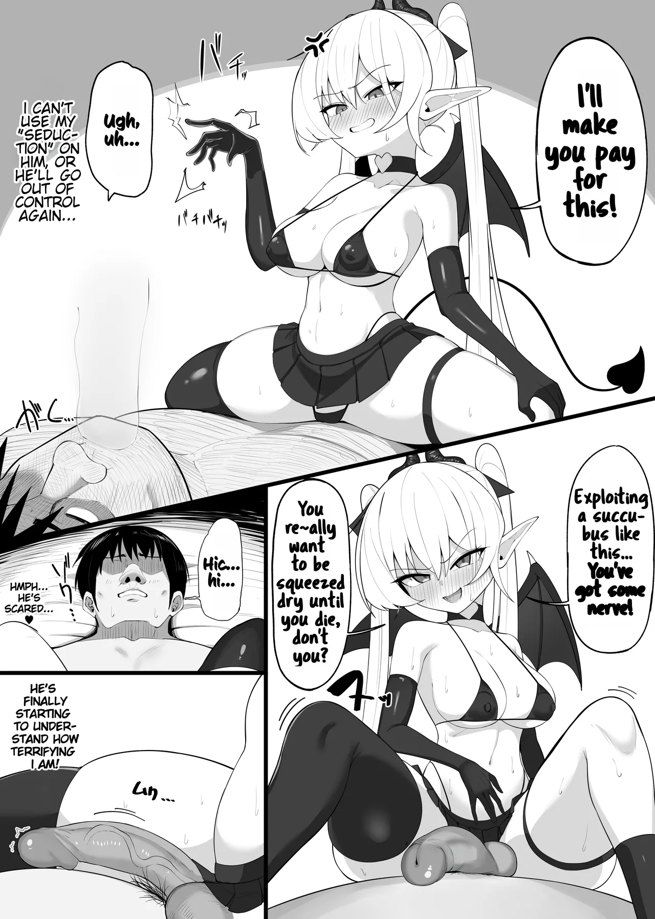 [Oshinobu no Yakata (Oshinobu)]Atashi no Ejiki ni Narinasai! 1+2+bonus | Fall prey to a succubus! 1+2+bonus[English][karaqis] Page 25