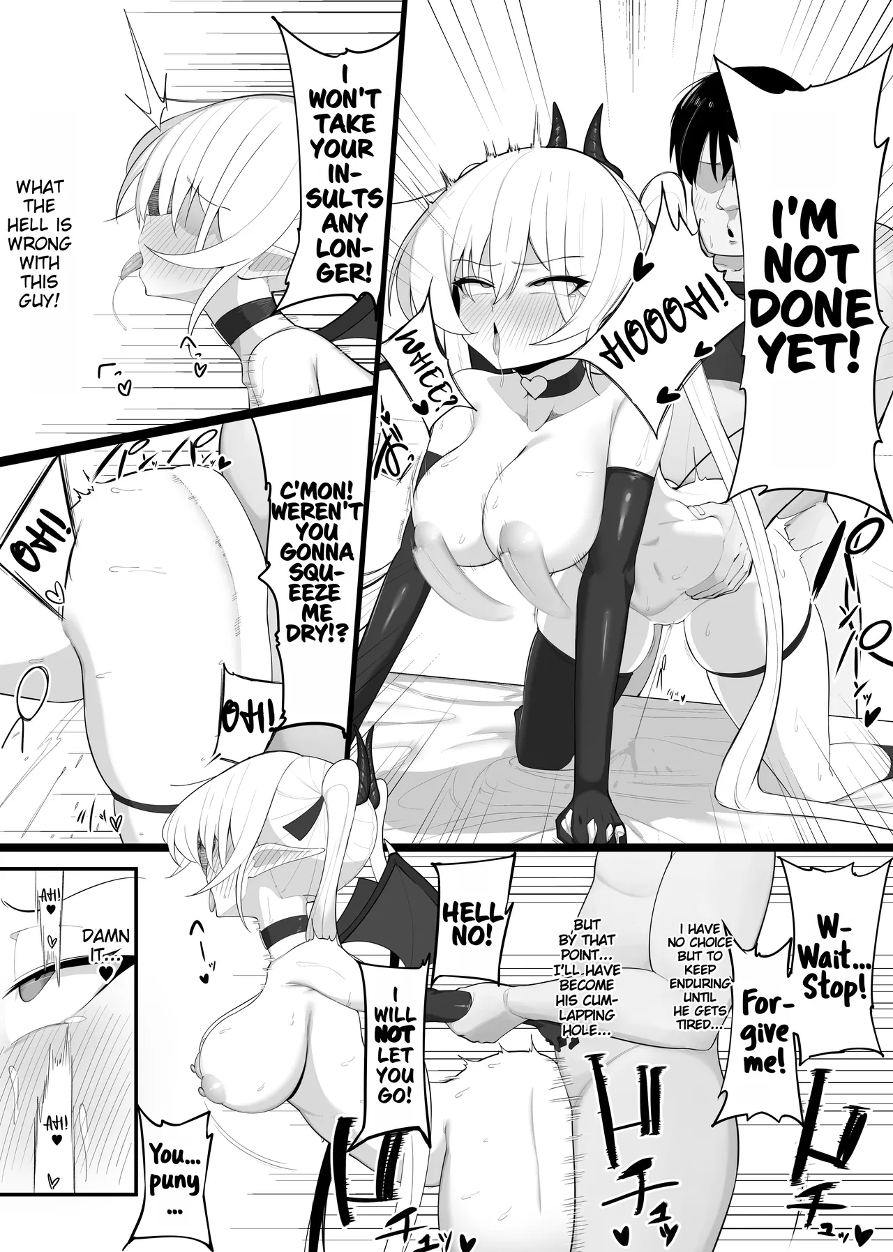 [Oshinobu no Yakata (Oshinobu)]Atashi no Ejiki ni Narinasai! 1+2+bonus | Fall prey to a succubus! 1+2+bonus[English][karaqis] Page 34