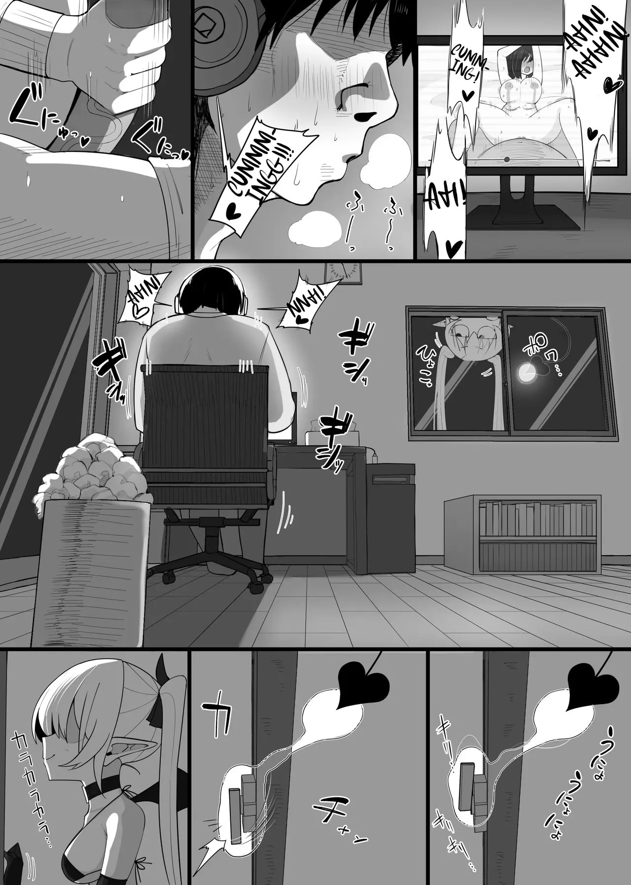 [Oshinobu no Yakata (Oshinobu)]Atashi no Ejiki ni Narinasai! 1+2+bonus | Fall prey to a succubus! 1+2+bonus[English][karaqis] Page 4
