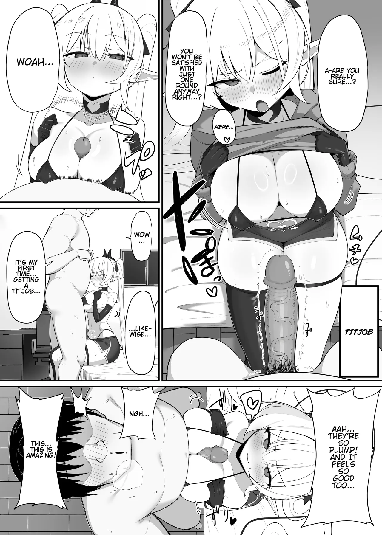 [Oshinobu no Yakata (Oshinobu)]Atashi no Ejiki ni Narinasai! 1+2+bonus | Fall prey to a succubus! 1+2+bonus[English][karaqis] Page 54