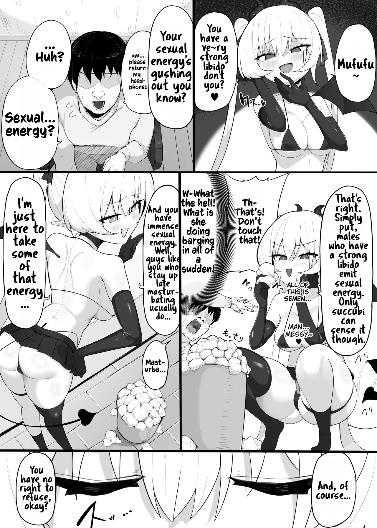 [Oshinobu no Yakata (Oshinobu)]Atashi no Ejiki ni Narinasai! 1+2+bonus | Fall prey to a succubus! 1+2+bonus[English][karaqis] Page 6