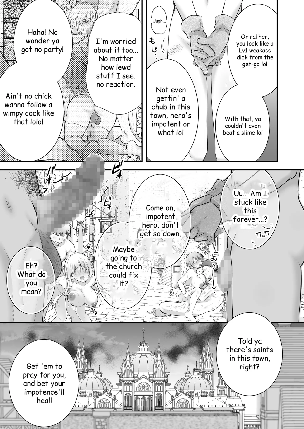 [NANACAN (Nanaca Mai)]Isekai Gangrape III ~I Took Life Lightly as a Sugar Baby—But My Skill Turned Out to Be Top-Tier Pussy That Makes Dicks Line Up Instantlyt~ + Isekai Gangrape Side Story: Two Saintesses Arc ~Today Too, We'll Do Our Best as a Meat Toilet On Duty★~[English] [Digital] Page 47
