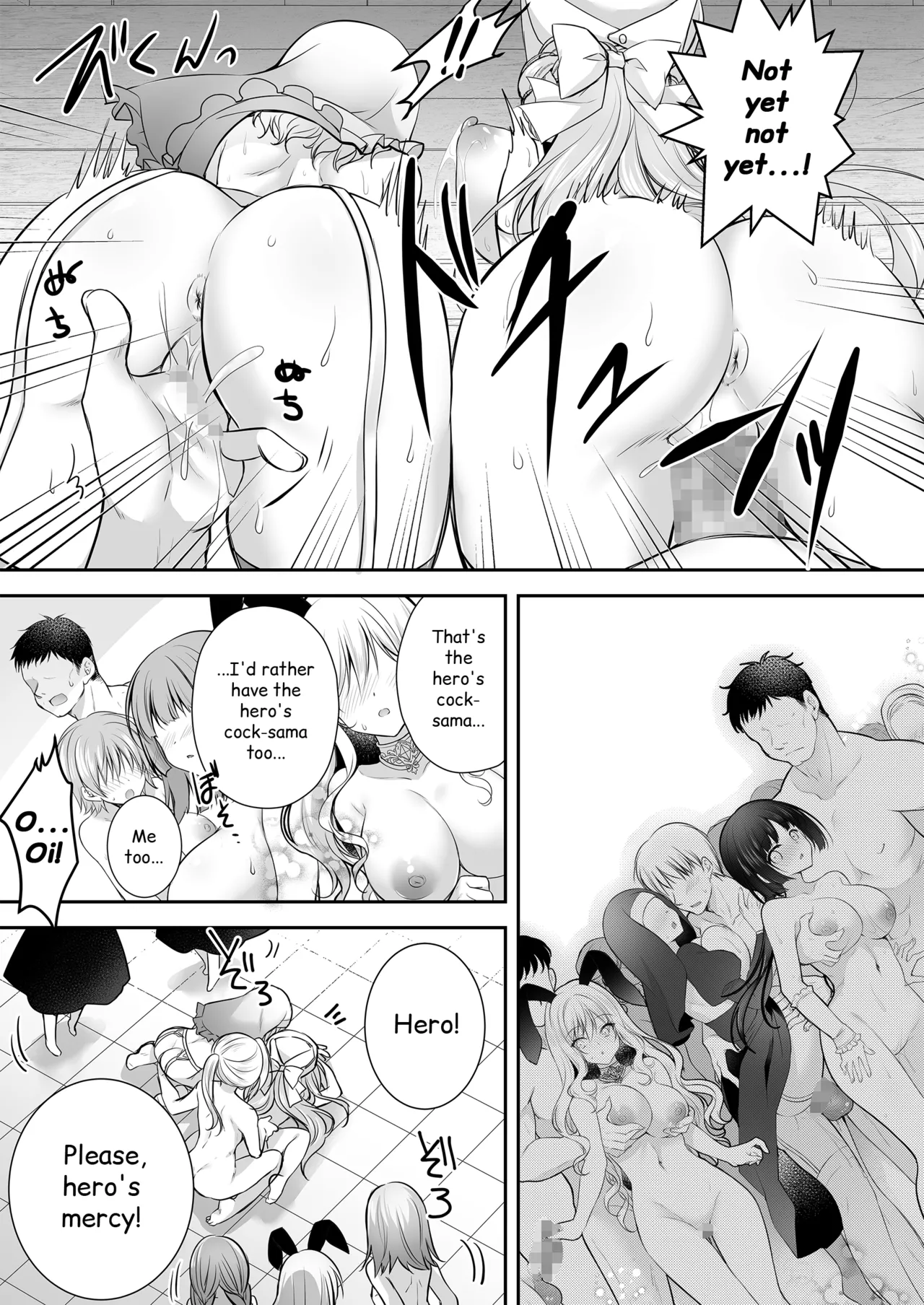 [NANACAN (Nanaca Mai)]Isekai Gangrape III ~I Took Life Lightly as a Sugar Baby—But My Skill Turned Out to Be Top-Tier Pussy That Makes Dicks Line Up Instantlyt~ + Isekai Gangrape Side Story: Two Saintesses Arc ~Today Too, We'll Do Our Best as a Meat Toilet On Duty★~[English] [Digital] Page 57