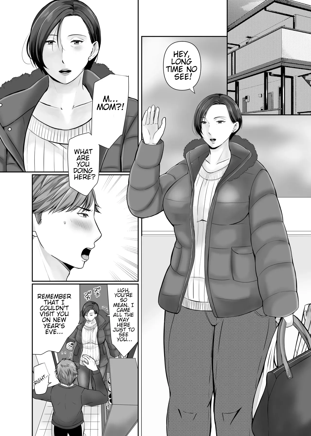 [Popotto Denki Ichigouten]Hitorigurashi no Musuko ni Semararete... | My son, who lives on his own, talked me into it...[English] [WaterKujo] Page 2