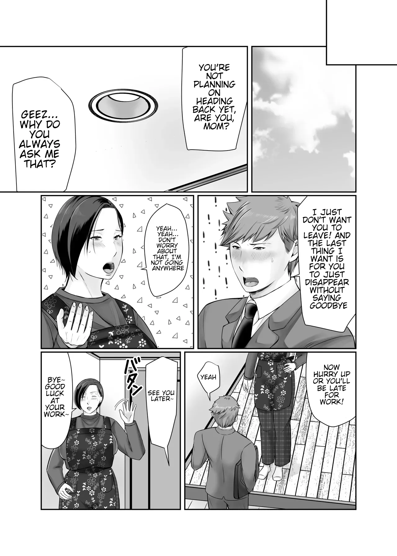 [Popotto Denki Ichigouten]Hitorigurashi no Musuko ni Semararete... | My son, who lives on his own, talked me into it...[English] [WaterKujo] Page 30