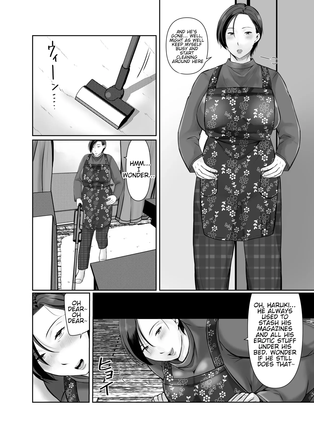[Popotto Denki Ichigouten]Hitorigurashi no Musuko ni Semararete... | My son, who lives on his own, talked me into it...[English] [WaterKujo] Page 31