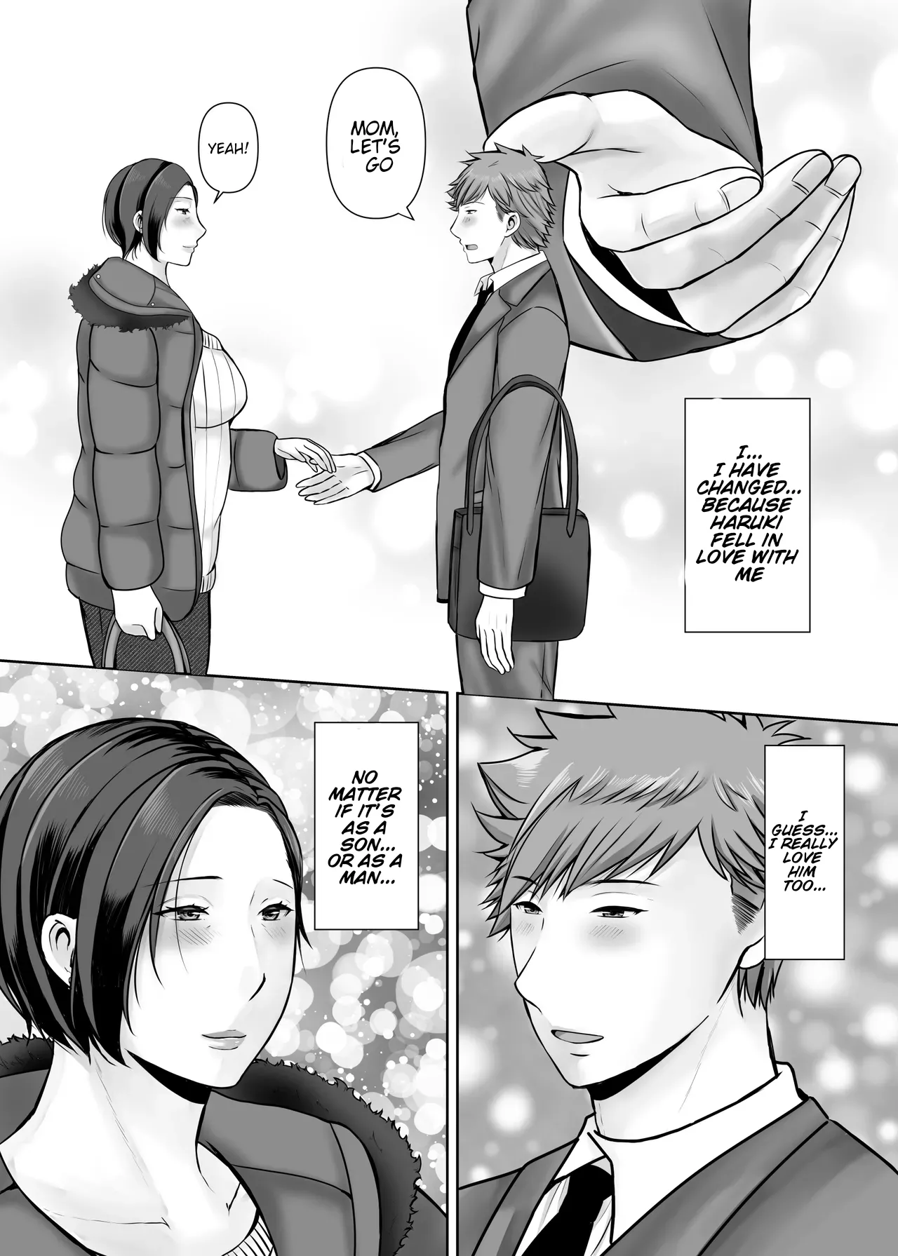 [Popotto Denki Ichigouten]Hitorigurashi no Musuko ni Semararete... | My son, who lives on his own, talked me into it...[English] [WaterKujo] Page 62