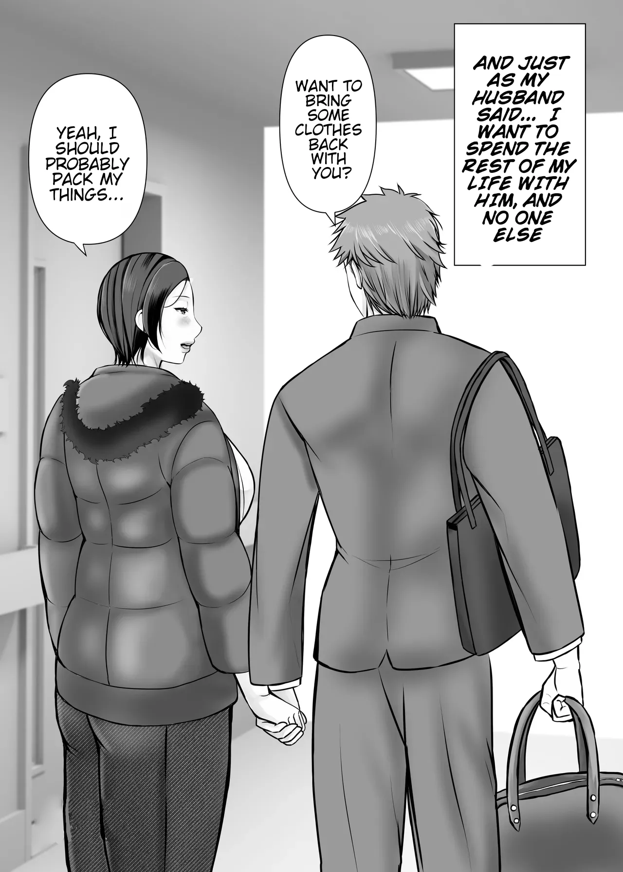 [Popotto Denki Ichigouten]Hitorigurashi no Musuko ni Semararete... | My son, who lives on his own, talked me into it...[English] [WaterKujo] Page 63