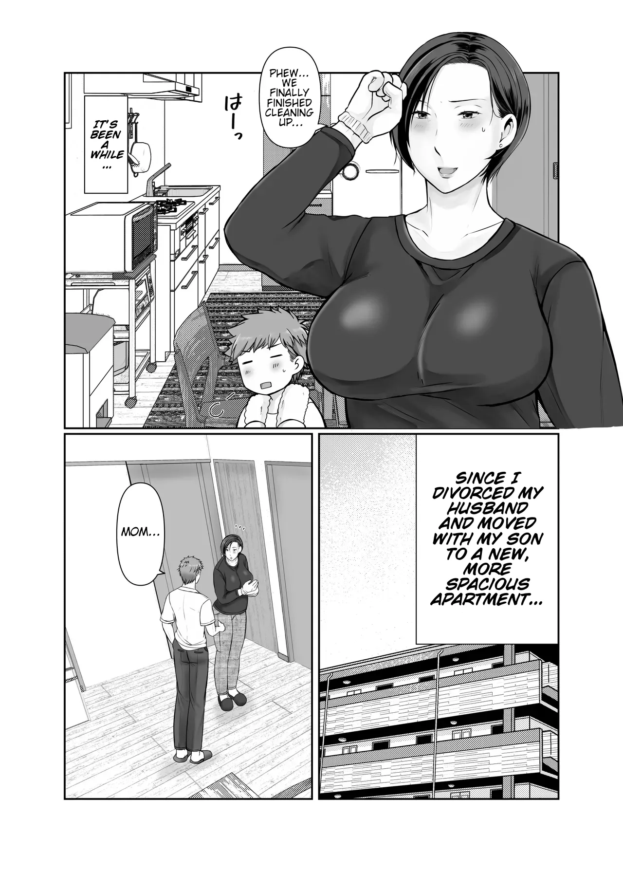 [Popotto Denki Ichigouten]Hitorigurashi no Musuko ni Semararete... | My son, who lives on his own, talked me into it...[English] [WaterKujo] Page 65
