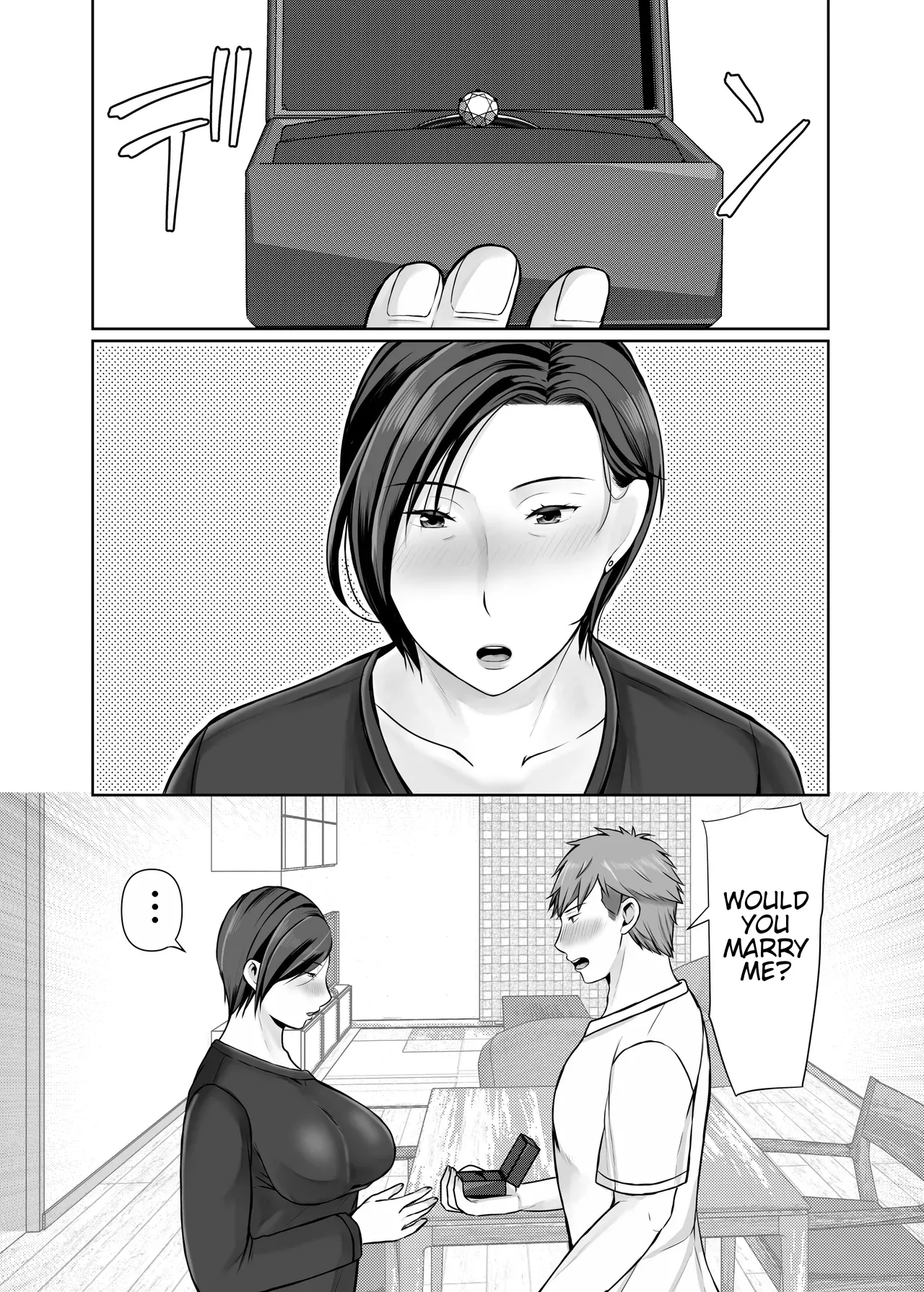 [Popotto Denki Ichigouten]Hitorigurashi no Musuko ni Semararete... | My son, who lives on his own, talked me into it...[English] [WaterKujo] Page 66