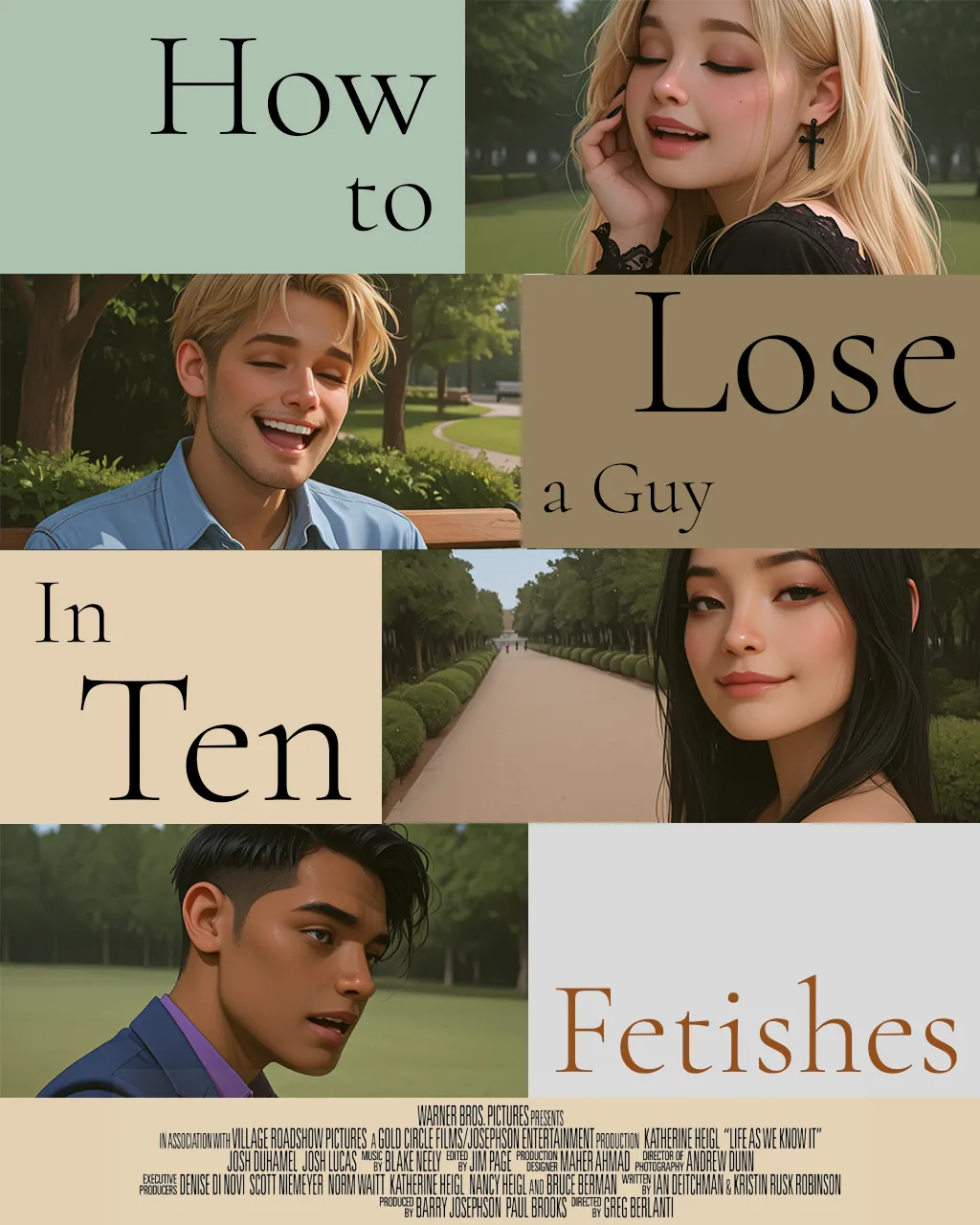 How to lose a guy in 10 fetishes[AI Generated] (warning: diapers, romcom) Page 1
