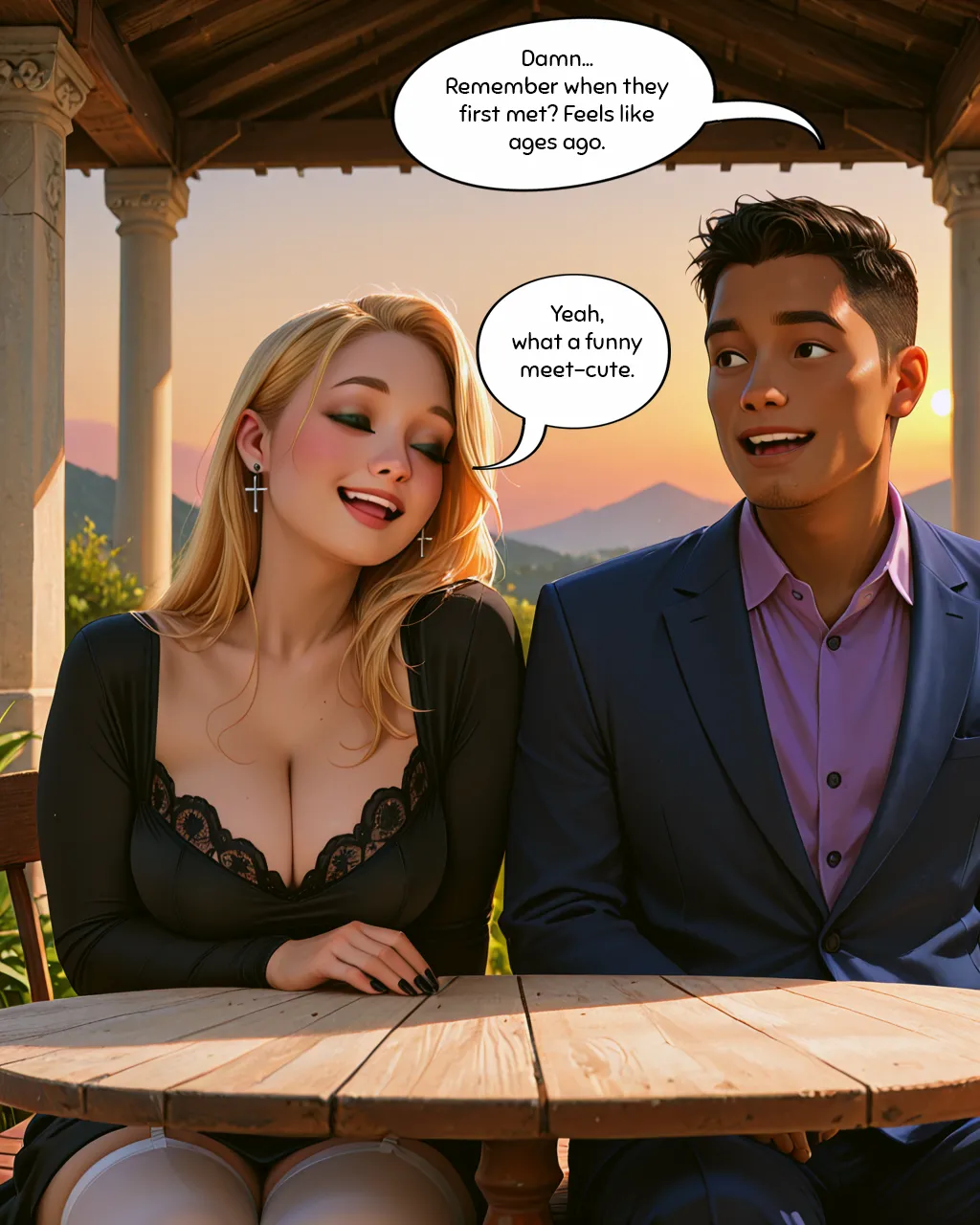 How to lose a guy in 10 fetishes[AI Generated] (warning: diapers, romcom) Page 129