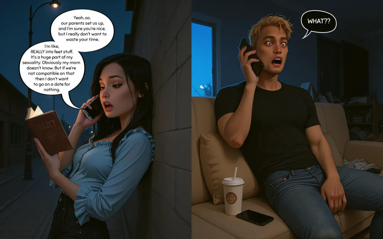 How to lose a guy in 10 fetishes[AI Generated] (warning: diapers, romcom) Page 13