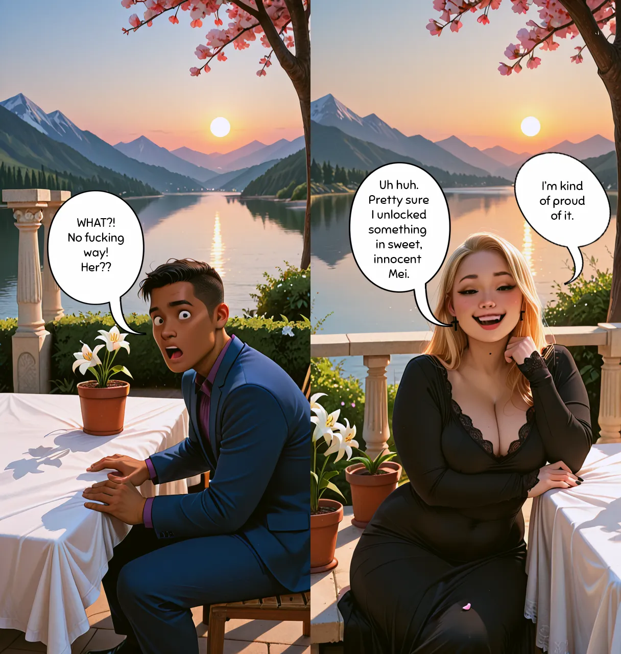 How to lose a guy in 10 fetishes[AI Generated] (warning: diapers, romcom) Page 132