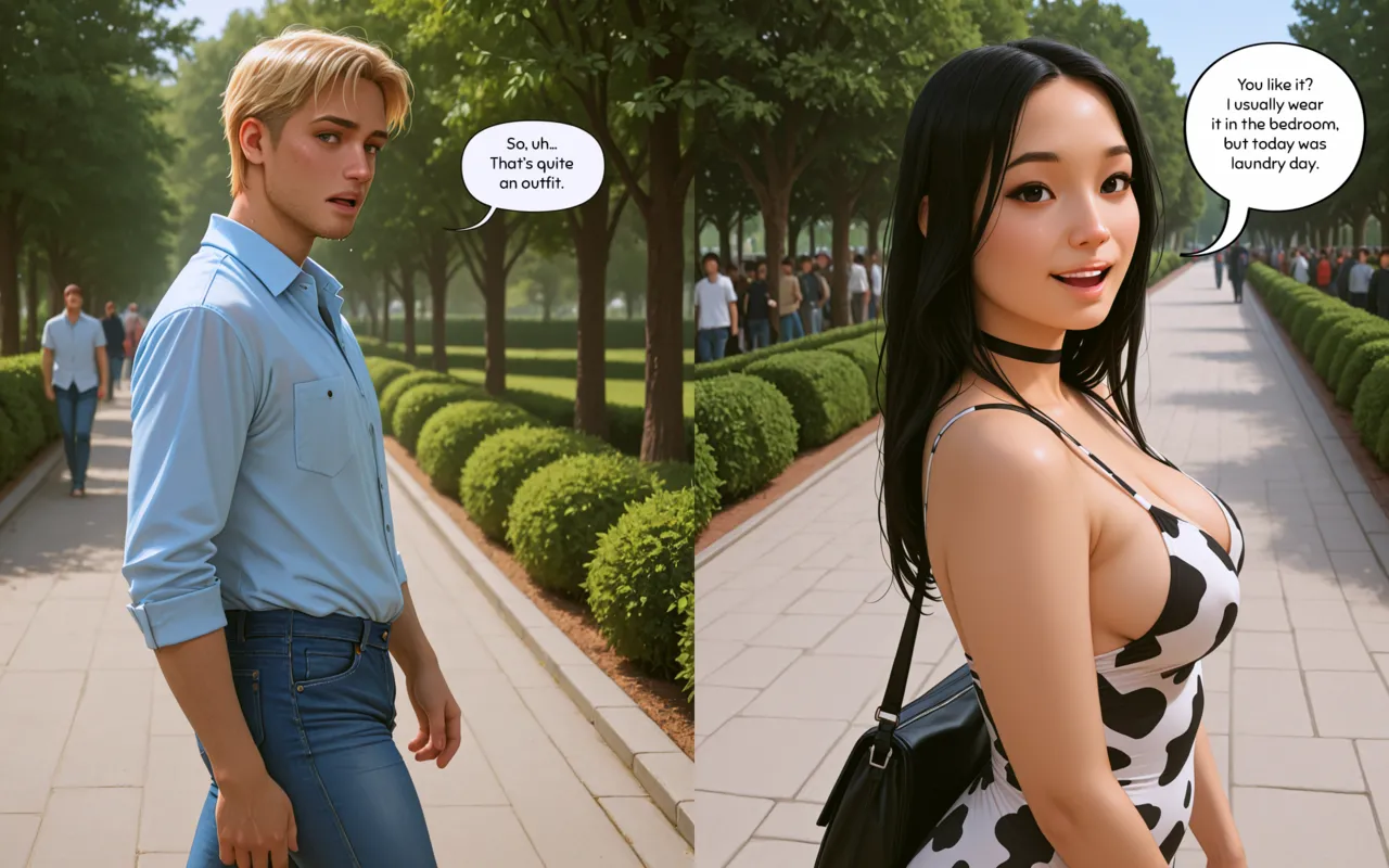 How to lose a guy in 10 fetishes[AI Generated] (warning: diapers, romcom) Page 22
