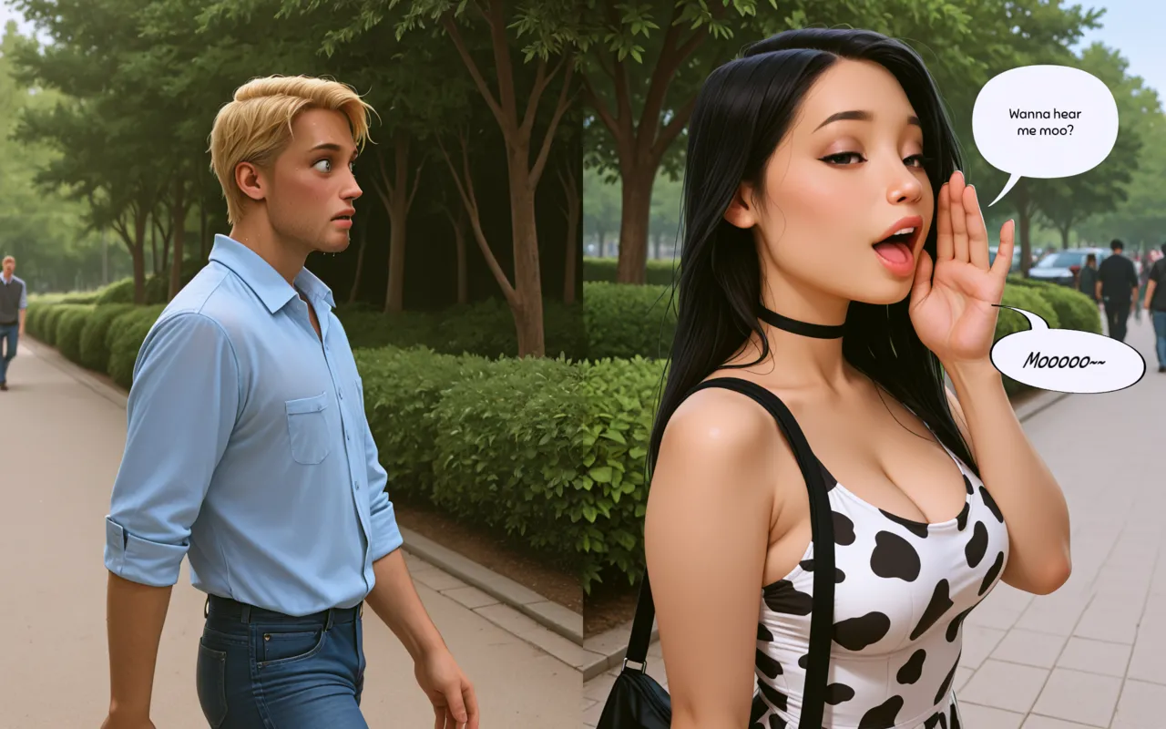 How to lose a guy in 10 fetishes[AI Generated] (warning: diapers, romcom) Page 23