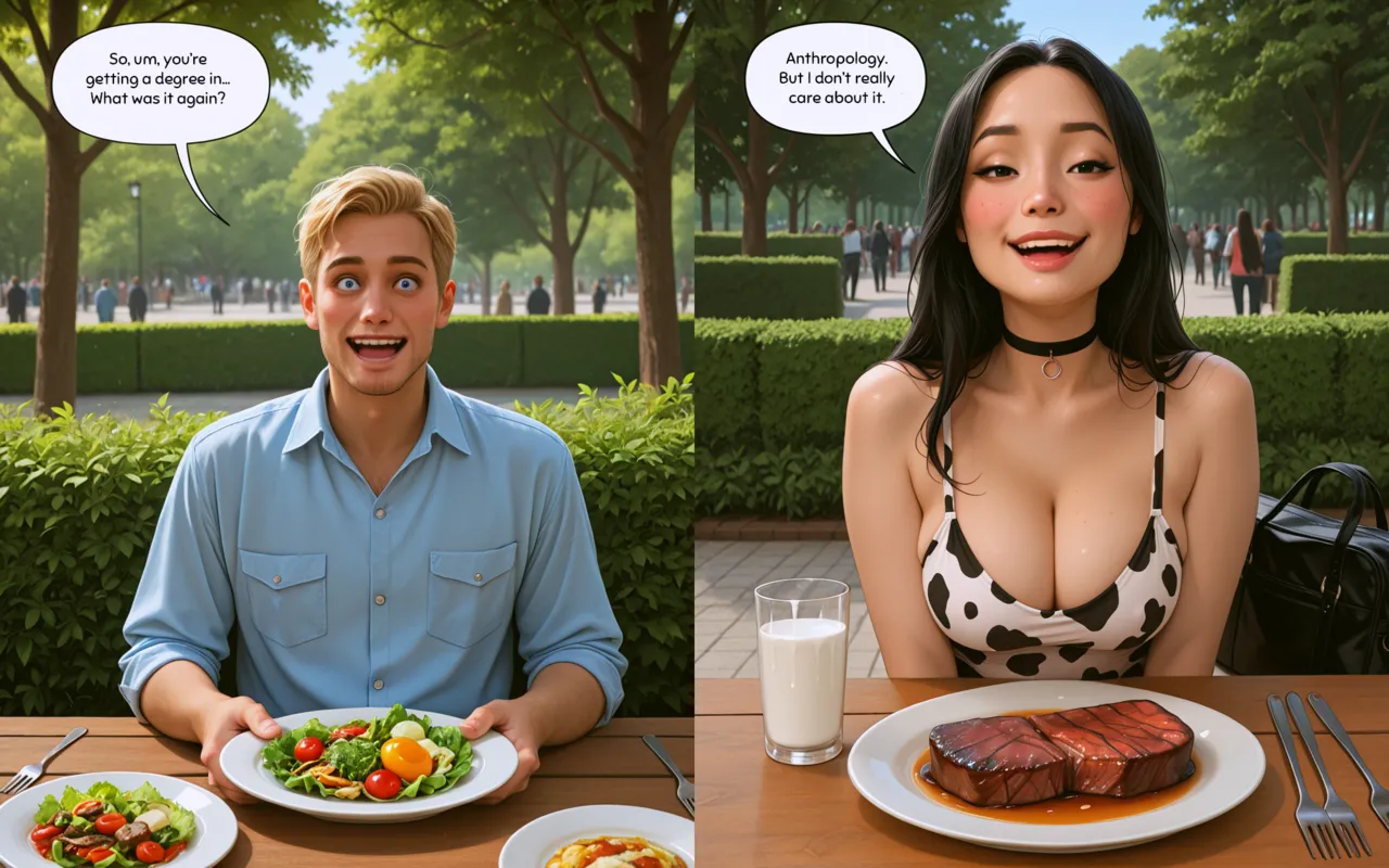 How to lose a guy in 10 fetishes[AI Generated] (warning: diapers, romcom) Page 25