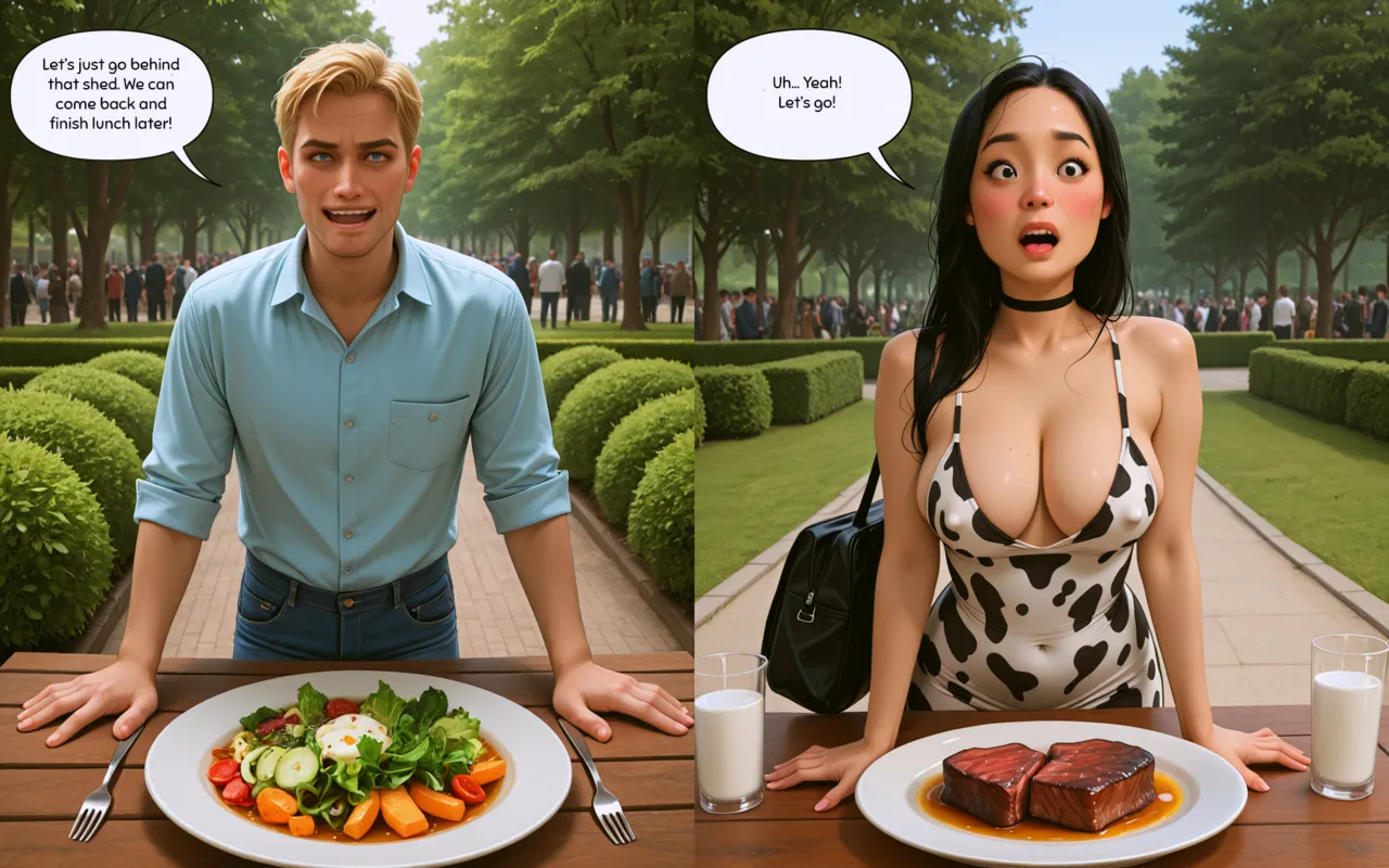 How to lose a guy in 10 fetishes[AI Generated] (warning: diapers, romcom) Page 29
