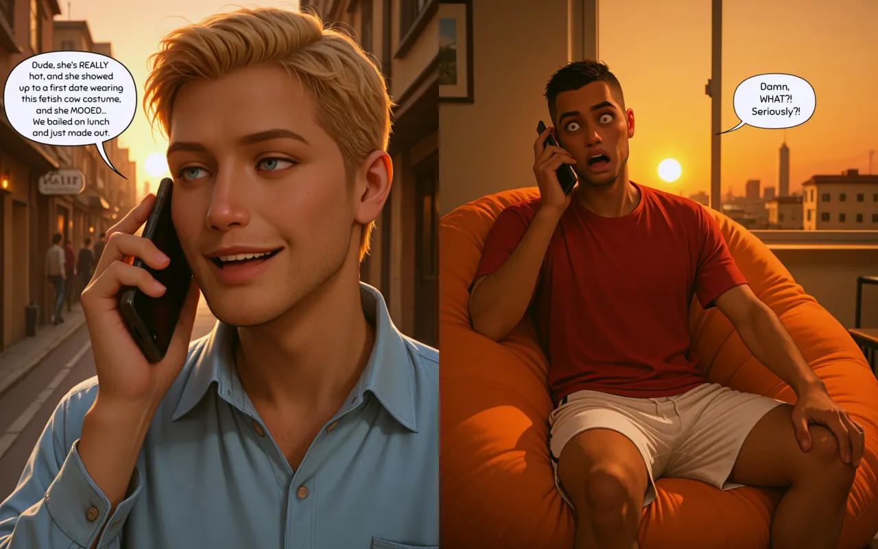 How to lose a guy in 10 fetishes[AI Generated] (warning: diapers, romcom) Page 37