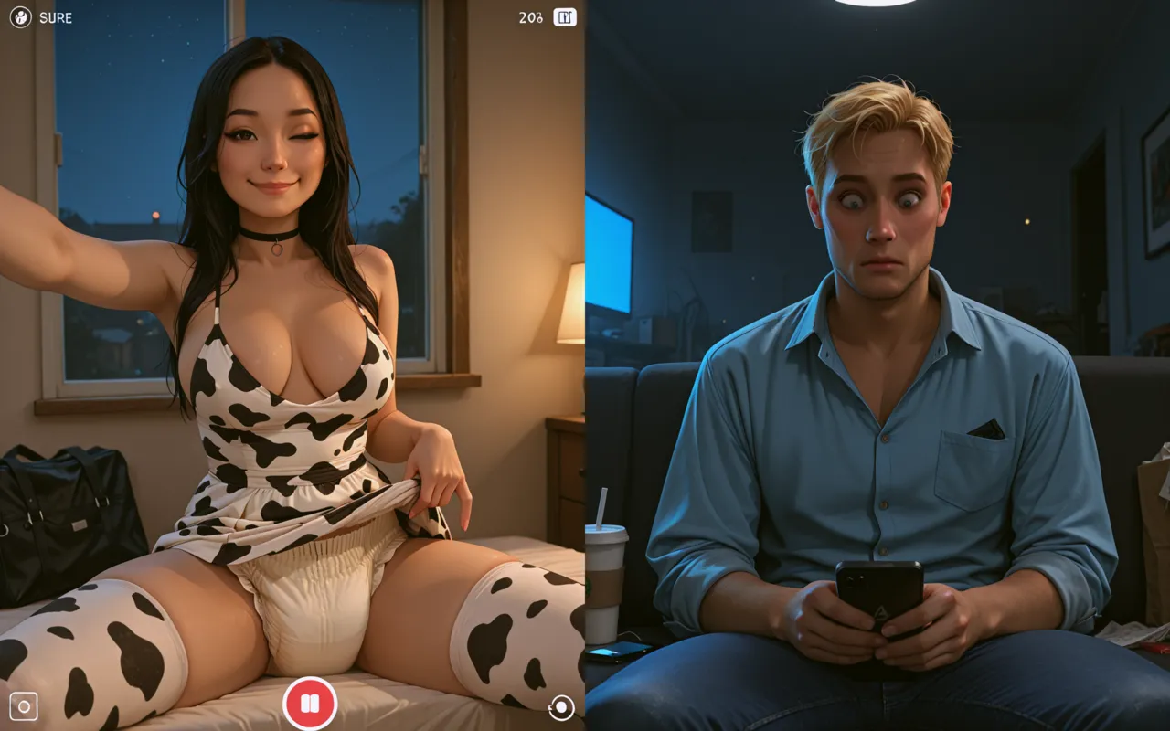 How to lose a guy in 10 fetishes[AI Generated] (warning: diapers, romcom) Page 48