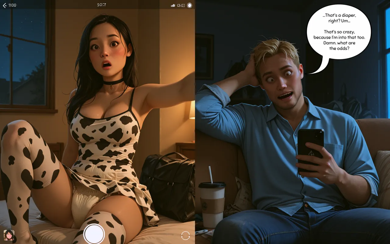 How to lose a guy in 10 fetishes[AI Generated] (warning: diapers, romcom) Page 50