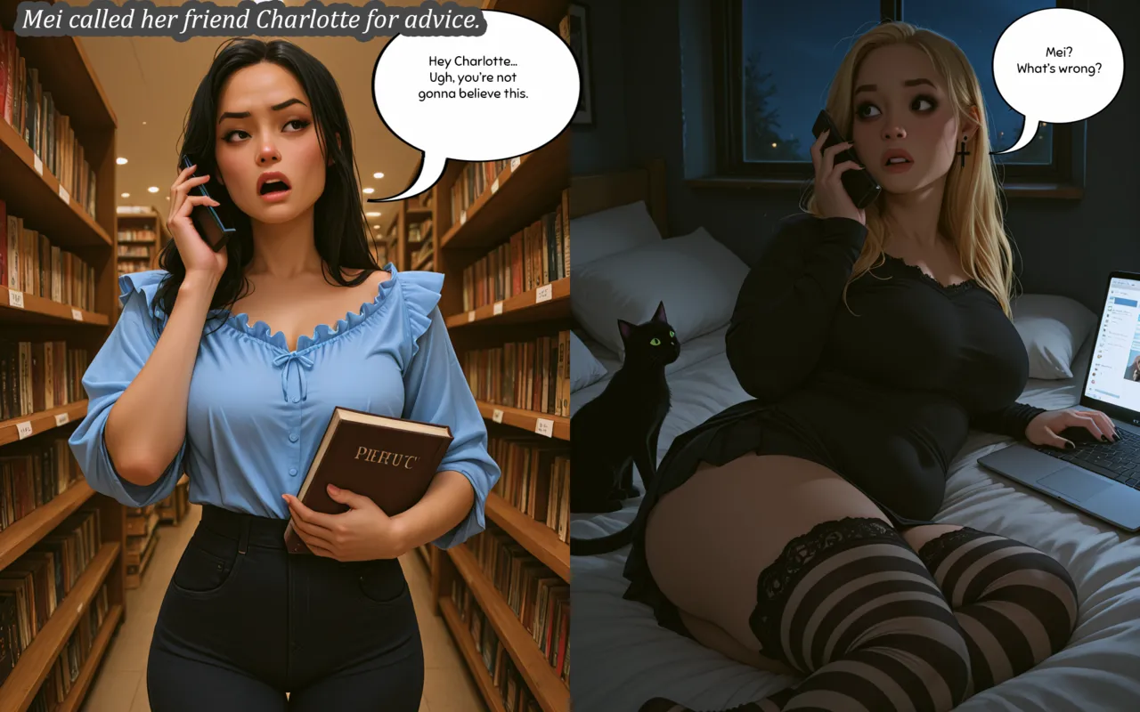 How to lose a guy in 10 fetishes[AI Generated] (warning: diapers, romcom) Page 7