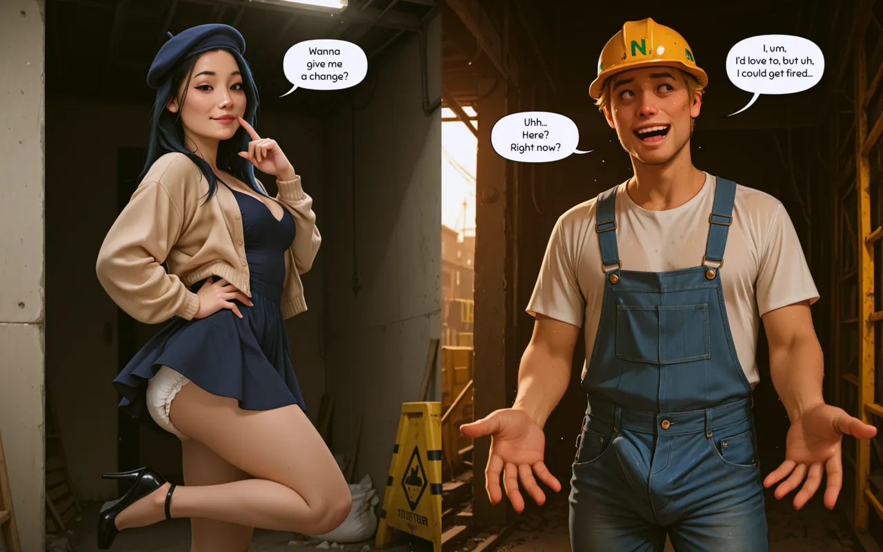 How to lose a guy in 10 fetishes[AI Generated] (warning: diapers, romcom) Page 70