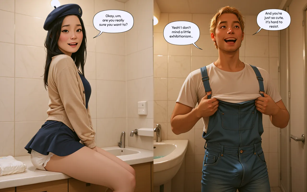 How to lose a guy in 10 fetishes[AI Generated] (warning: diapers, romcom) Page 73