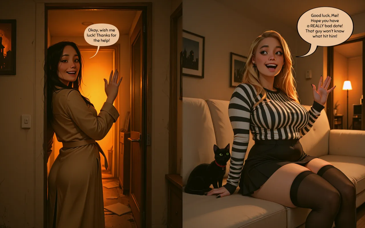 How to lose a guy in 10 fetishes[AI Generated] (warning: diapers, romcom) Page 91