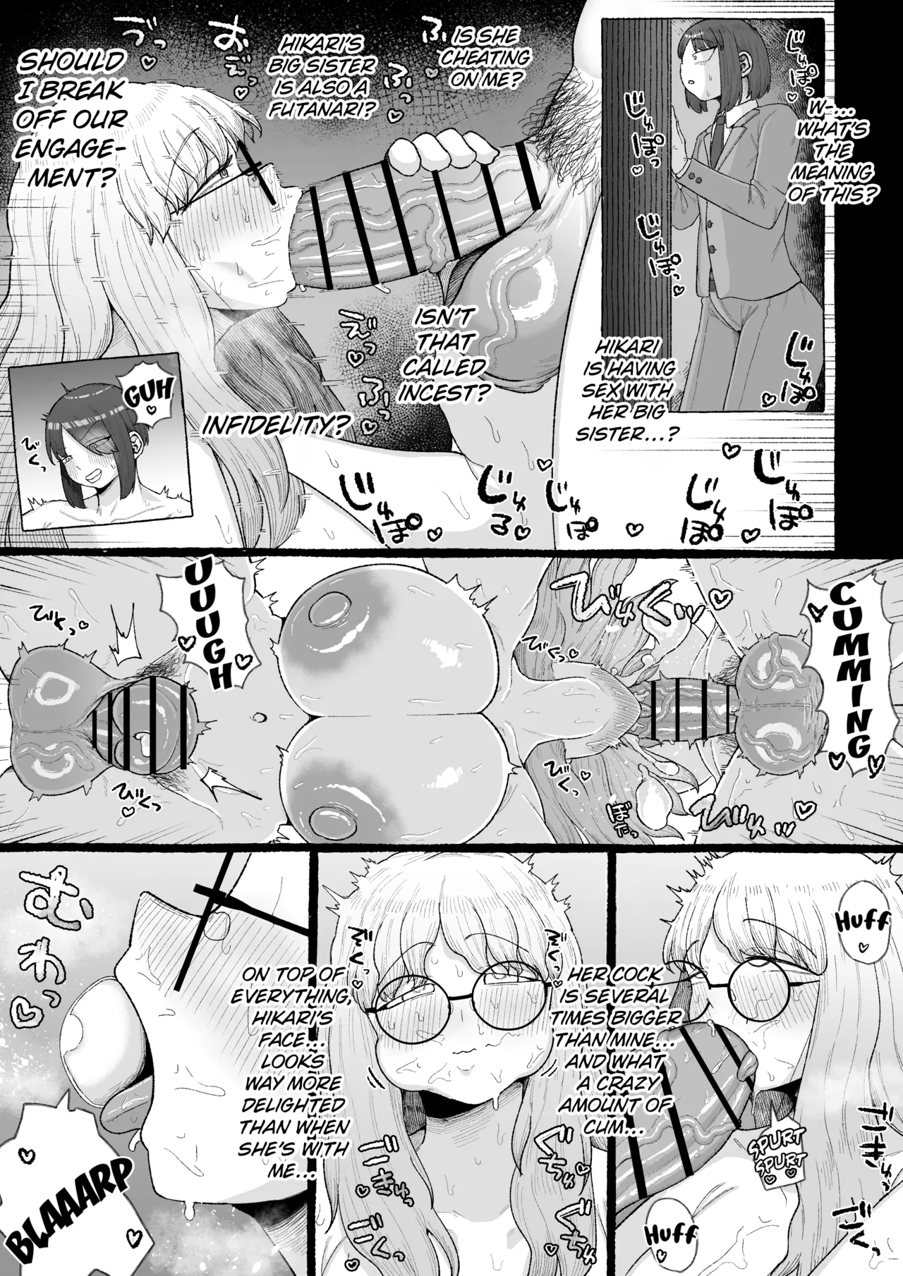 [Ebi no Implant (Shrimp Cake)]Ogya Babu Charisma Shachou no Mesu Ochi Futanari Homo Chinpo Sandwich[English] [Kuraudo] Page 14