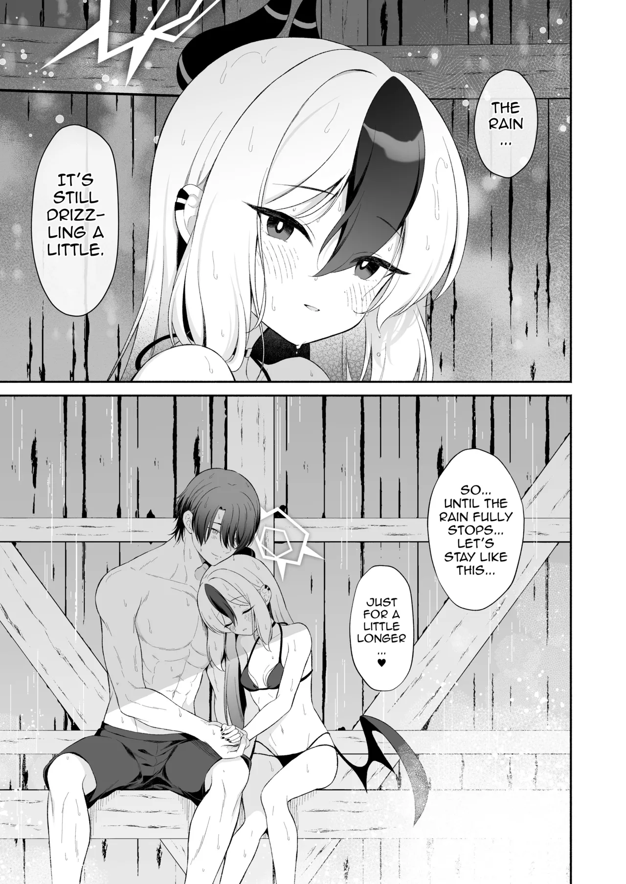 [Pandagaippiki. (Komi Zumiko)]Nuresuke Kayoko to Bustei de... + Omake Manga Ano Hi no Sonogo... | Rain Soaked Kayoko at the Bus Stop + Omake manga after that day.(Blue Archive) [English] [DeppoTL] [Digital] Page 30