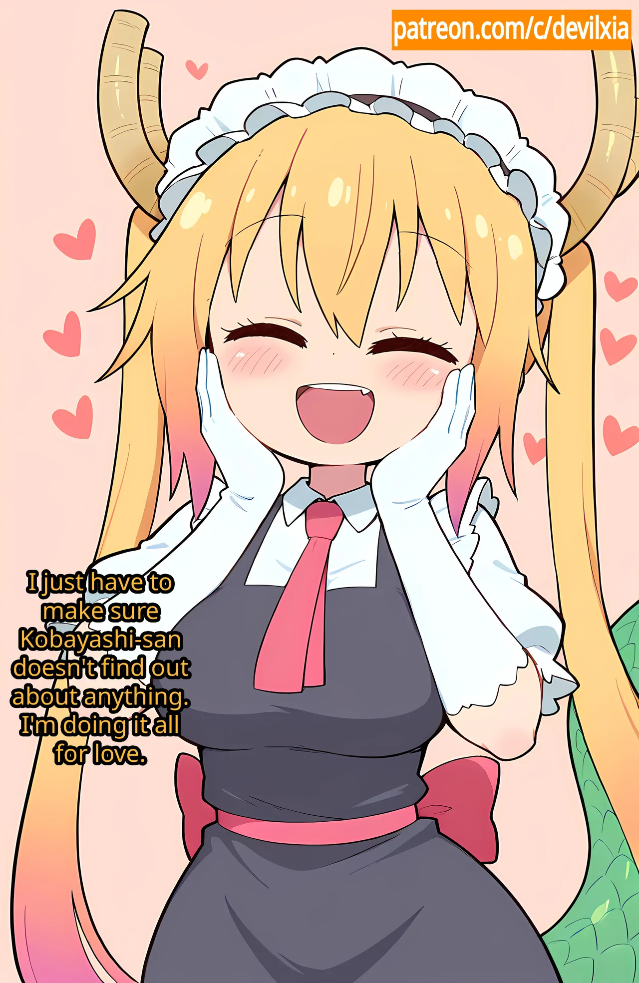【Comic】 Tohru and the Dinner[AI Generated] Page 12