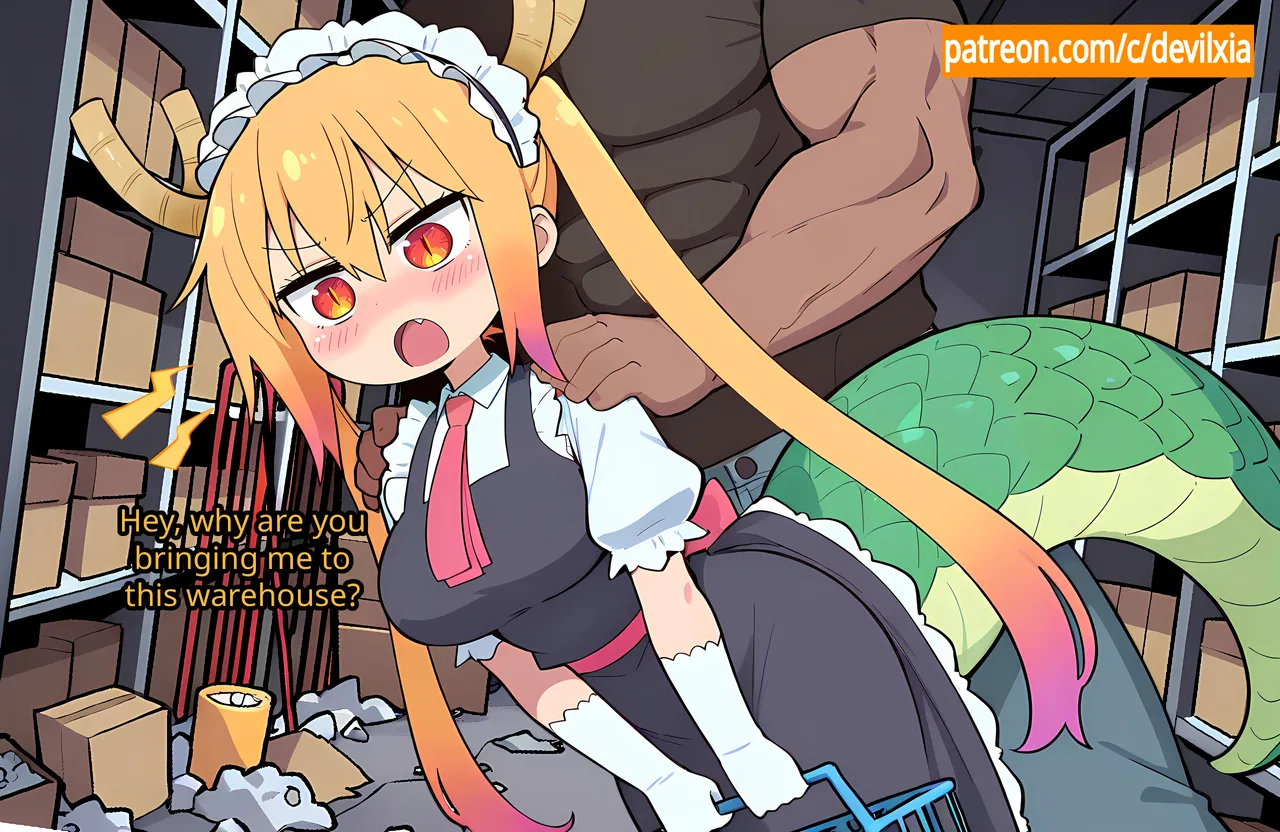 【Comic】 Tohru and the Dinner[AI Generated] Page 24