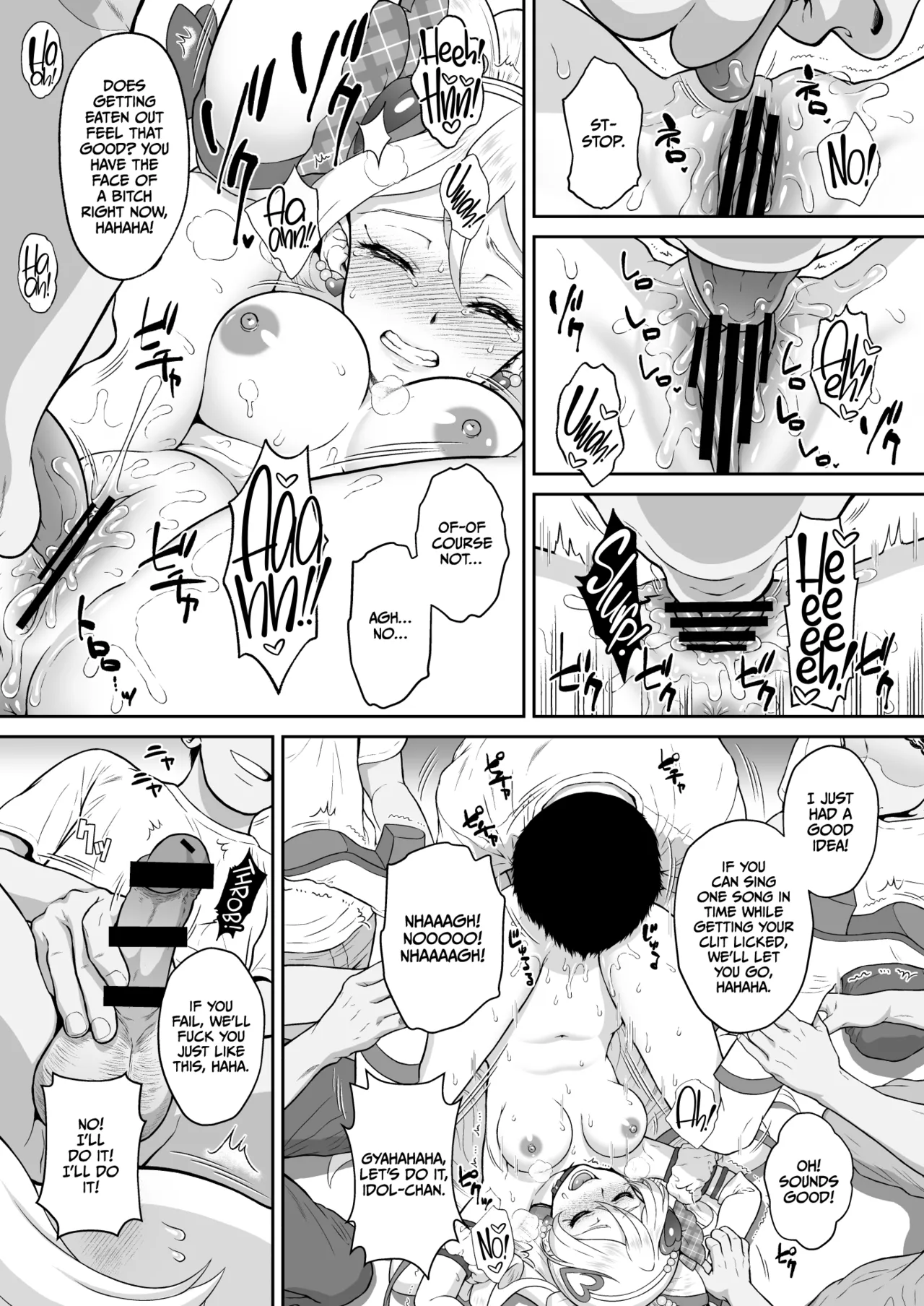 [U.R.C (Momoya Show-Neko)]Net literacy ga Hikui Yousei ga Kakusan saseta Douga de Shoutai ga Barete shimatta!  IDOL Hen(Kimi to Idol PreCure) [English] [CulturedCommissions] [Digital] Page 15