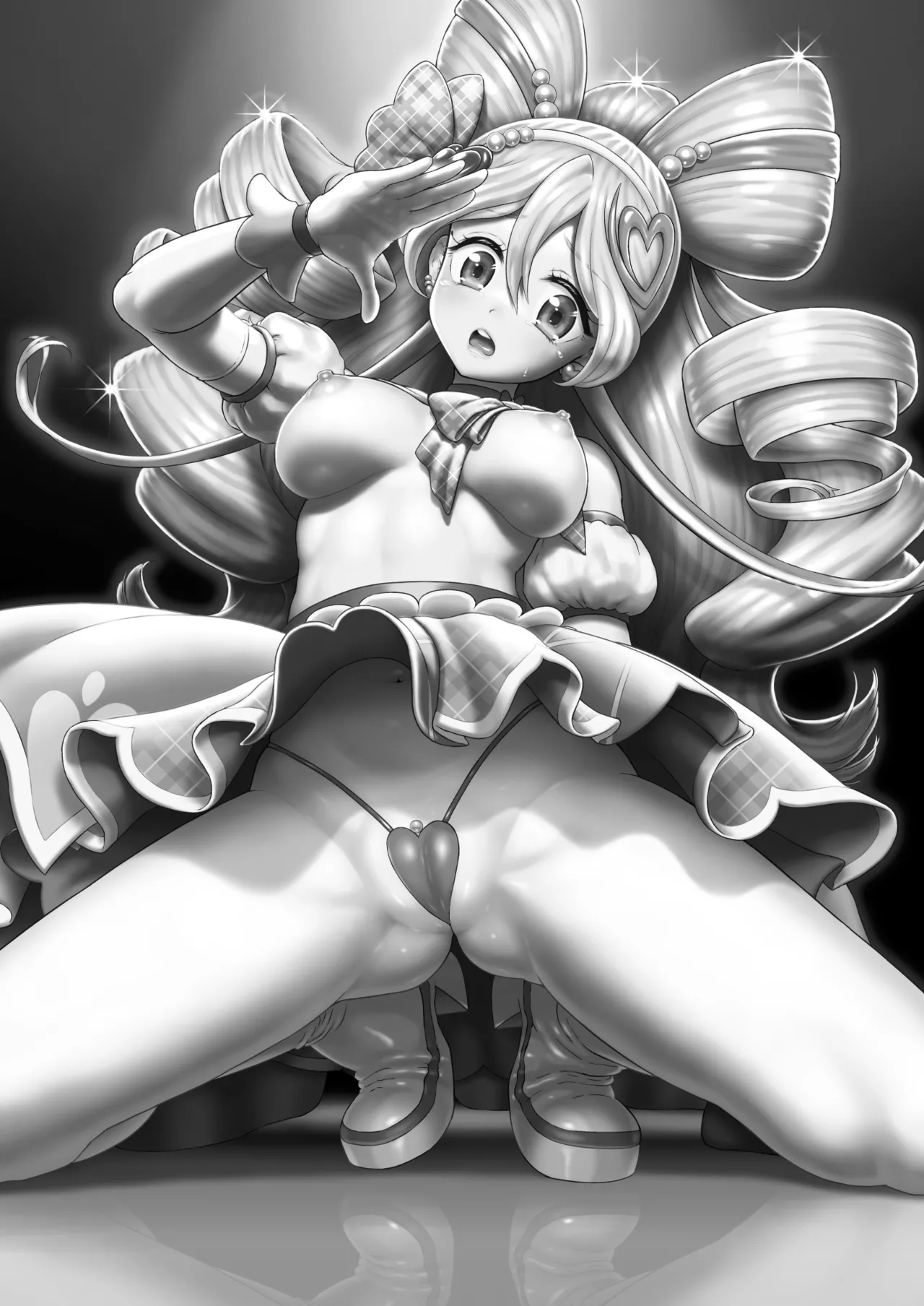 [U.R.C (Momoya Show-Neko)]Net literacy ga Hikui Yousei ga Kakusan saseta Douga de Shoutai ga Barete shimatta!  IDOL Hen(Kimi to Idol PreCure) [English] [CulturedCommissions] [Digital] Page 2