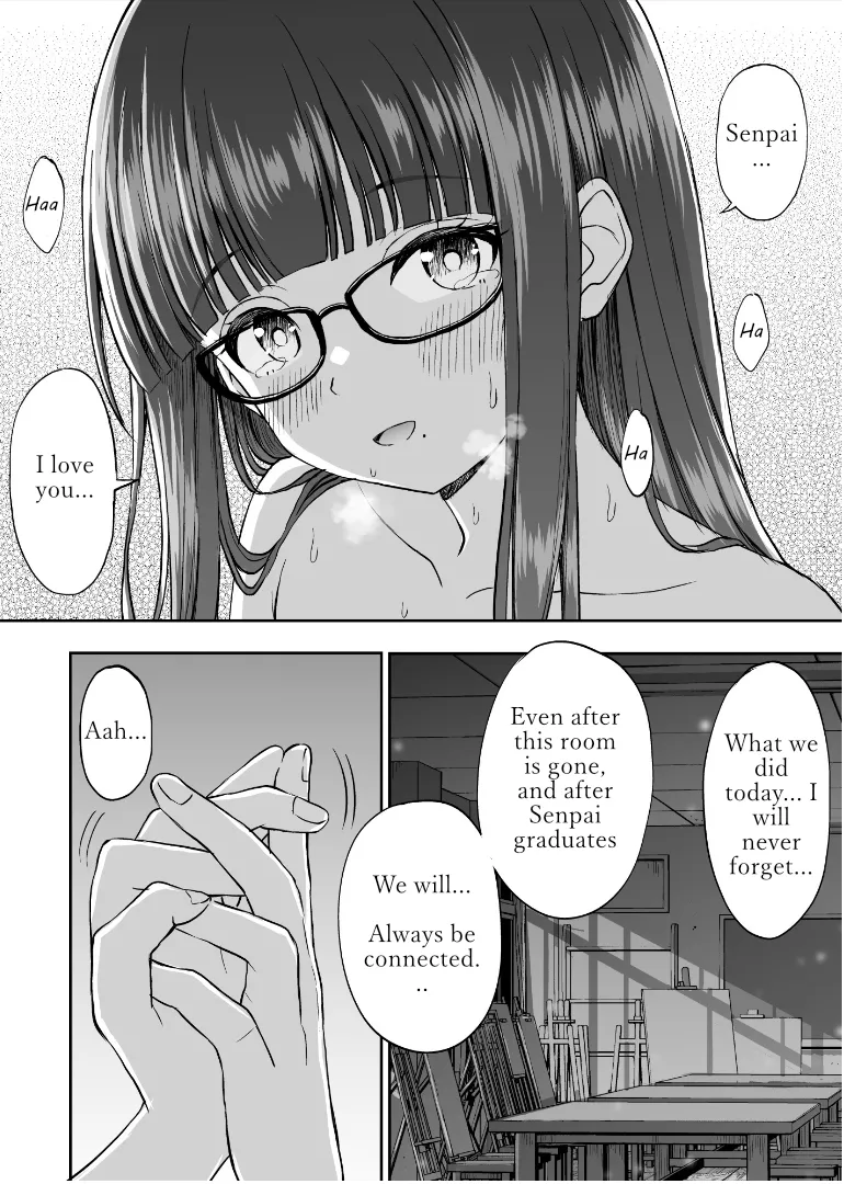 [Kotorakku]My big-breasted junior from the Art Club decided to pose nude for me and it was so erotic it made my art explode 2[English] Page 45