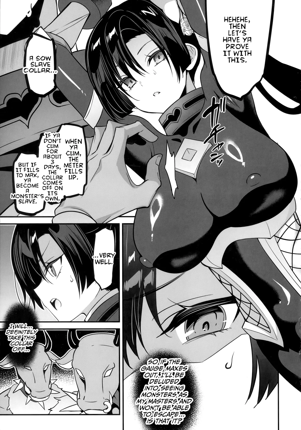 (C106) [Otome Kibun (Sanshoku Amido)]Taima Seitokaichou Saori(Gakkou de Seishun!) [English] [CulturedCommissions] Page 25