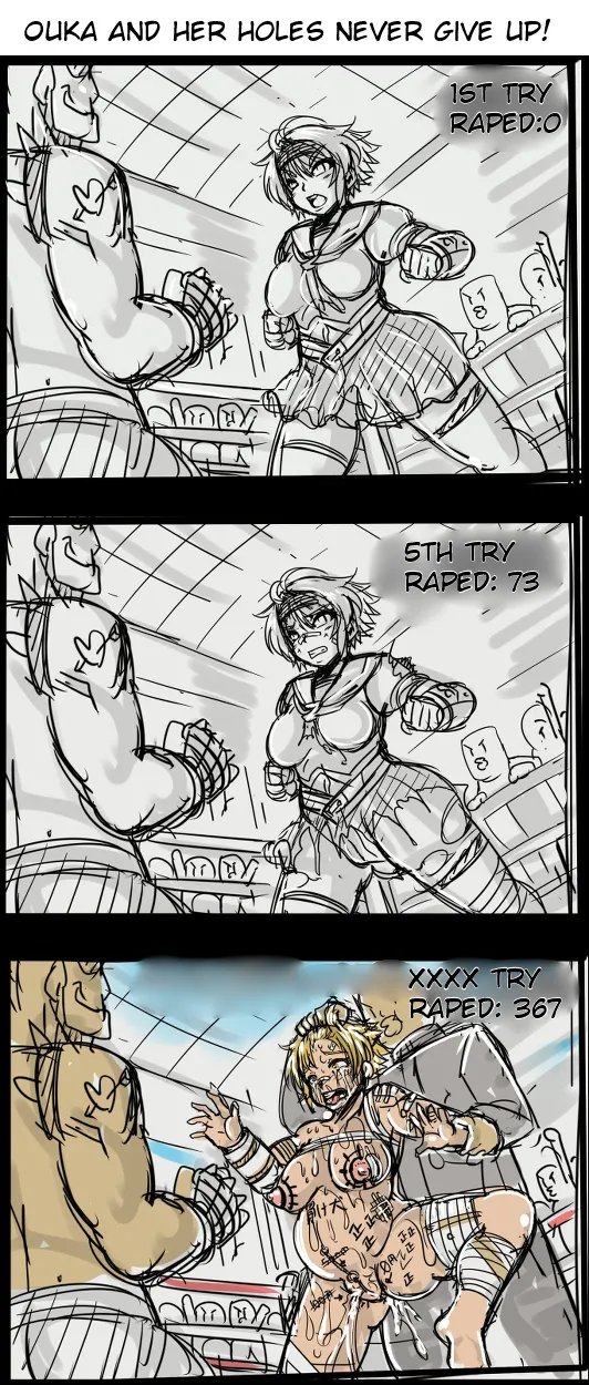[Ankoku Marimokan (marimo)]Kamikaze Kommittee Ouka COMICALIZE~short manga anthology[English] Page 32